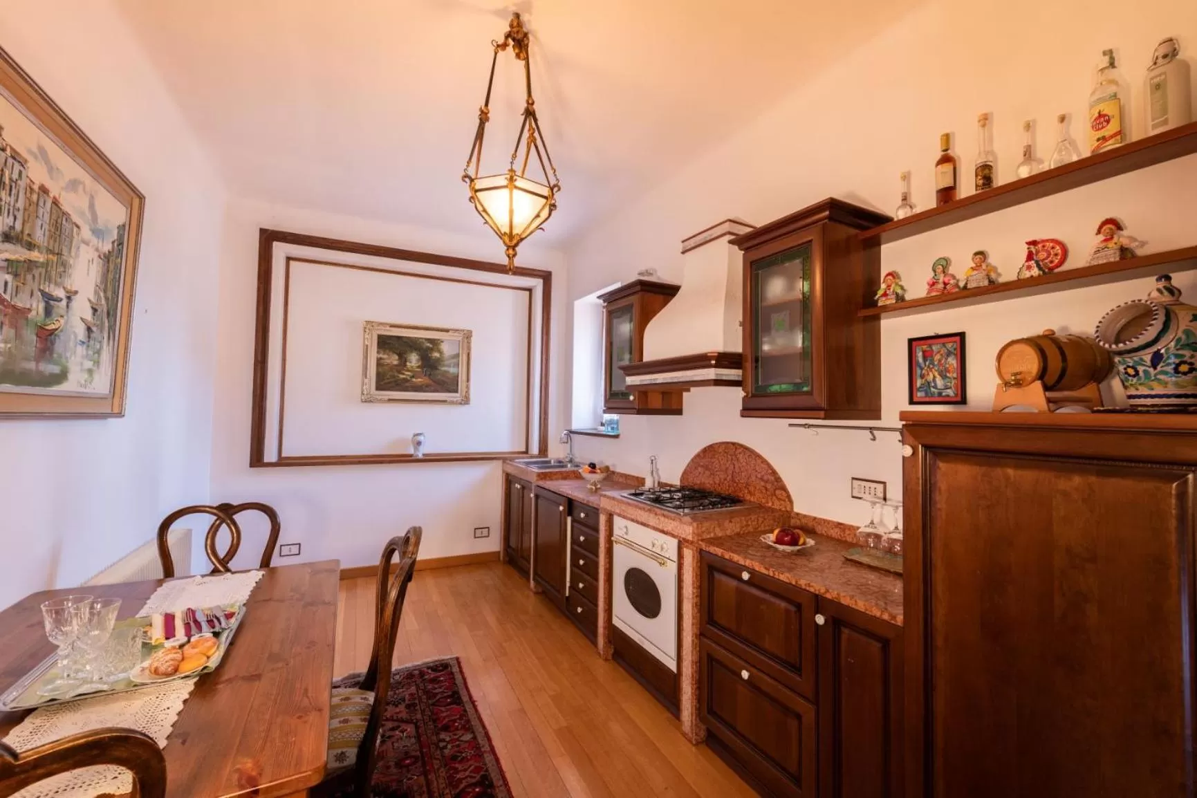 Kitchen or kitchenette in Castello Di Spessa - Residenze d'epoca