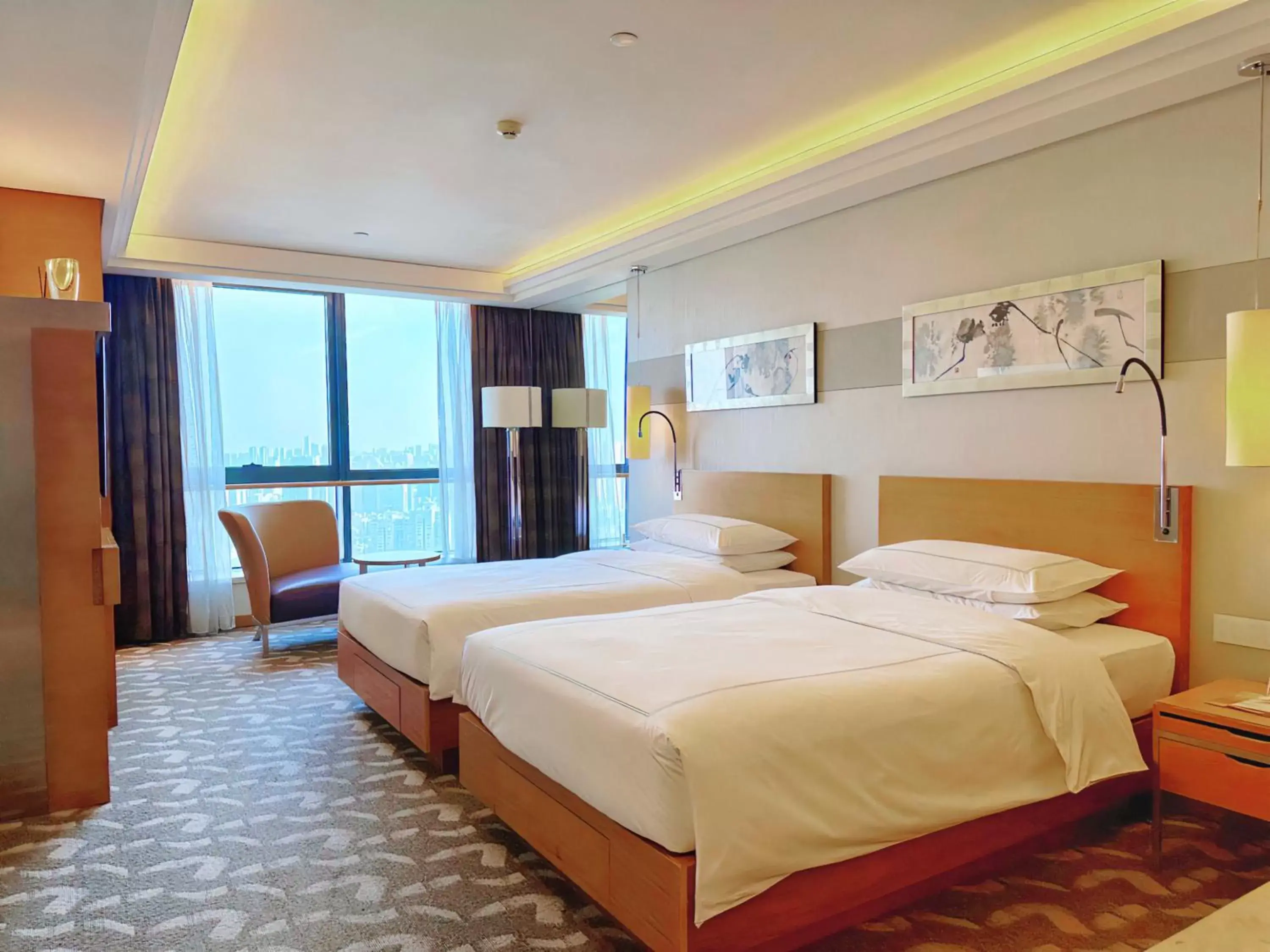 Bed in Swissotel Foshan, Guangdong - Free shuttle bus during canton fair complex during canton fair period