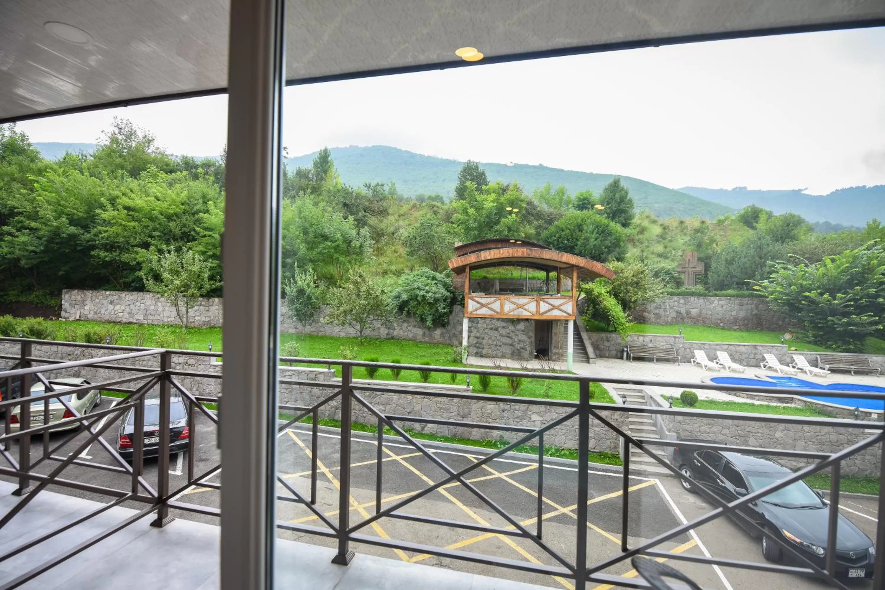 Patio in Laguna Hotel