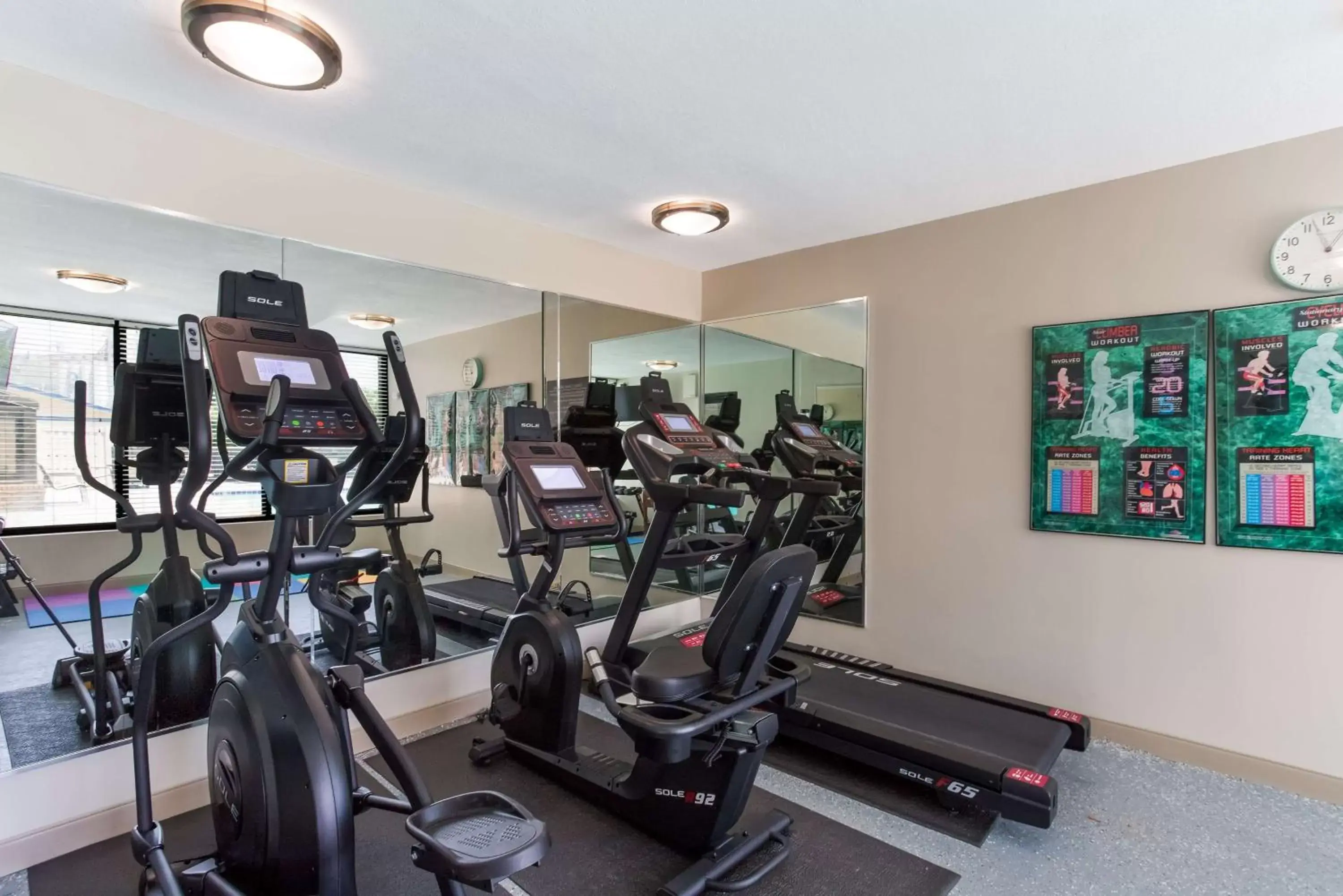 Fitness centre/facilities, Fitness Center/Facilities in SureStay Plus Hotel by Best Western Greenwood