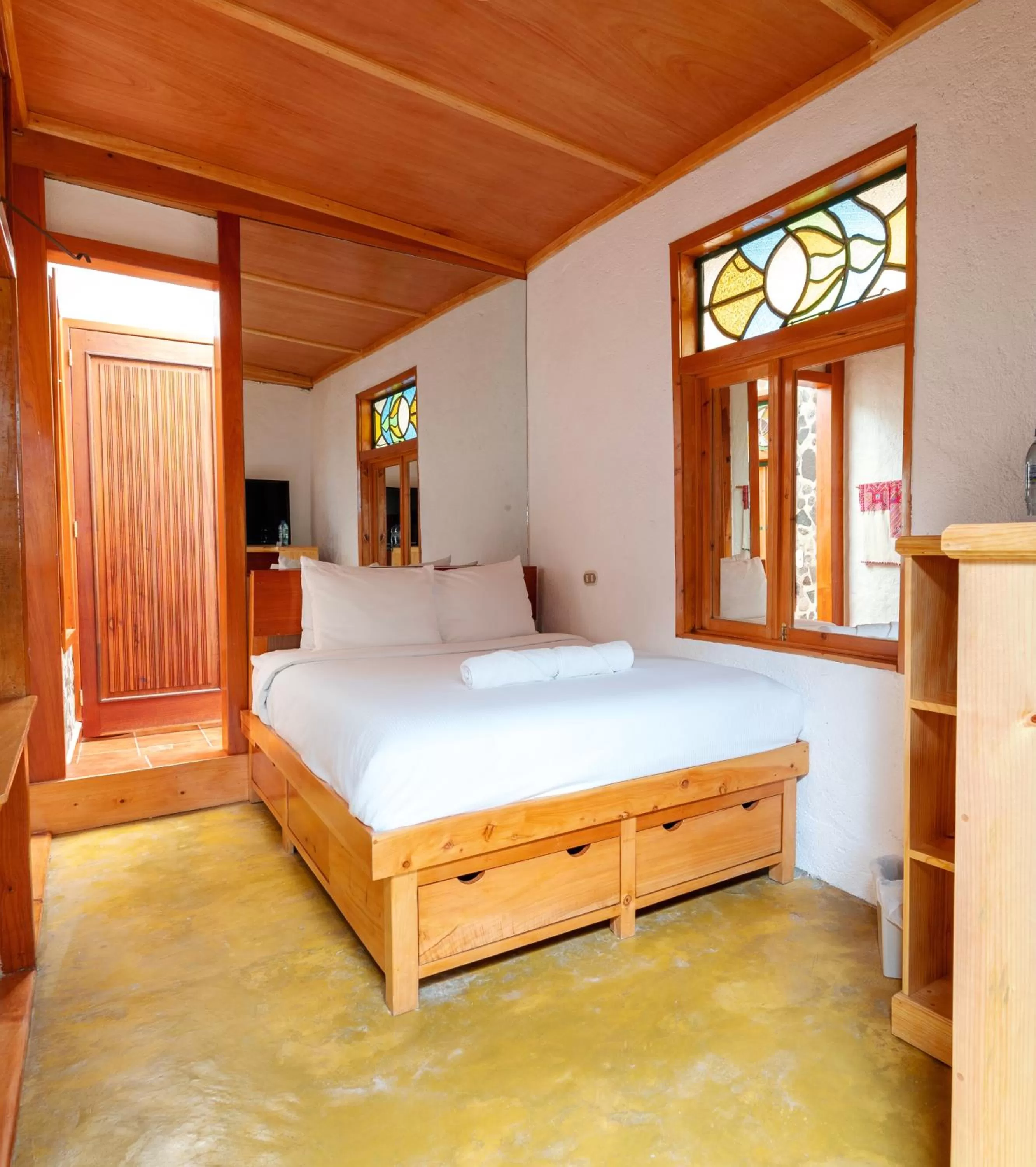 Bed in El Dragon Hotel