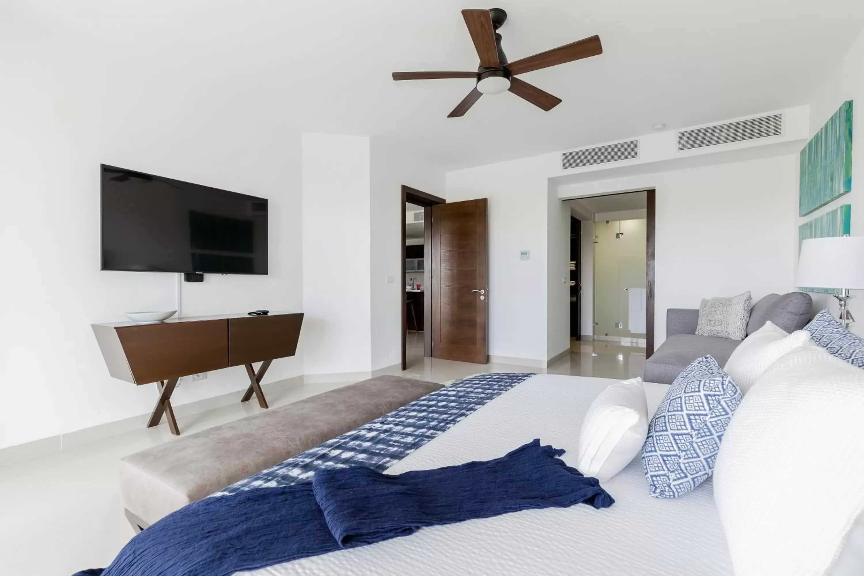 Seating Area in Mareazul Beach Front Condos At playa del Carmen