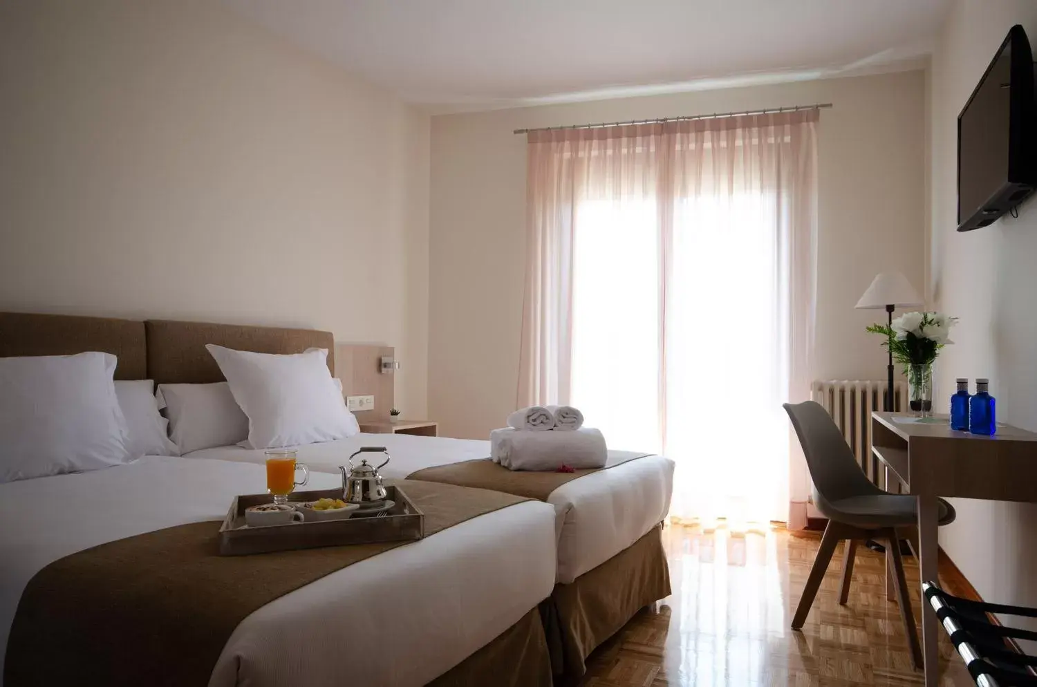 Bedroom in Hotel Puerta Ciudad Rodrigo