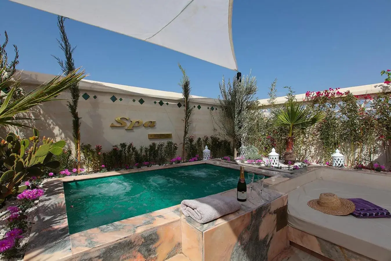 Day, Swimming Pool in Riad Monceau