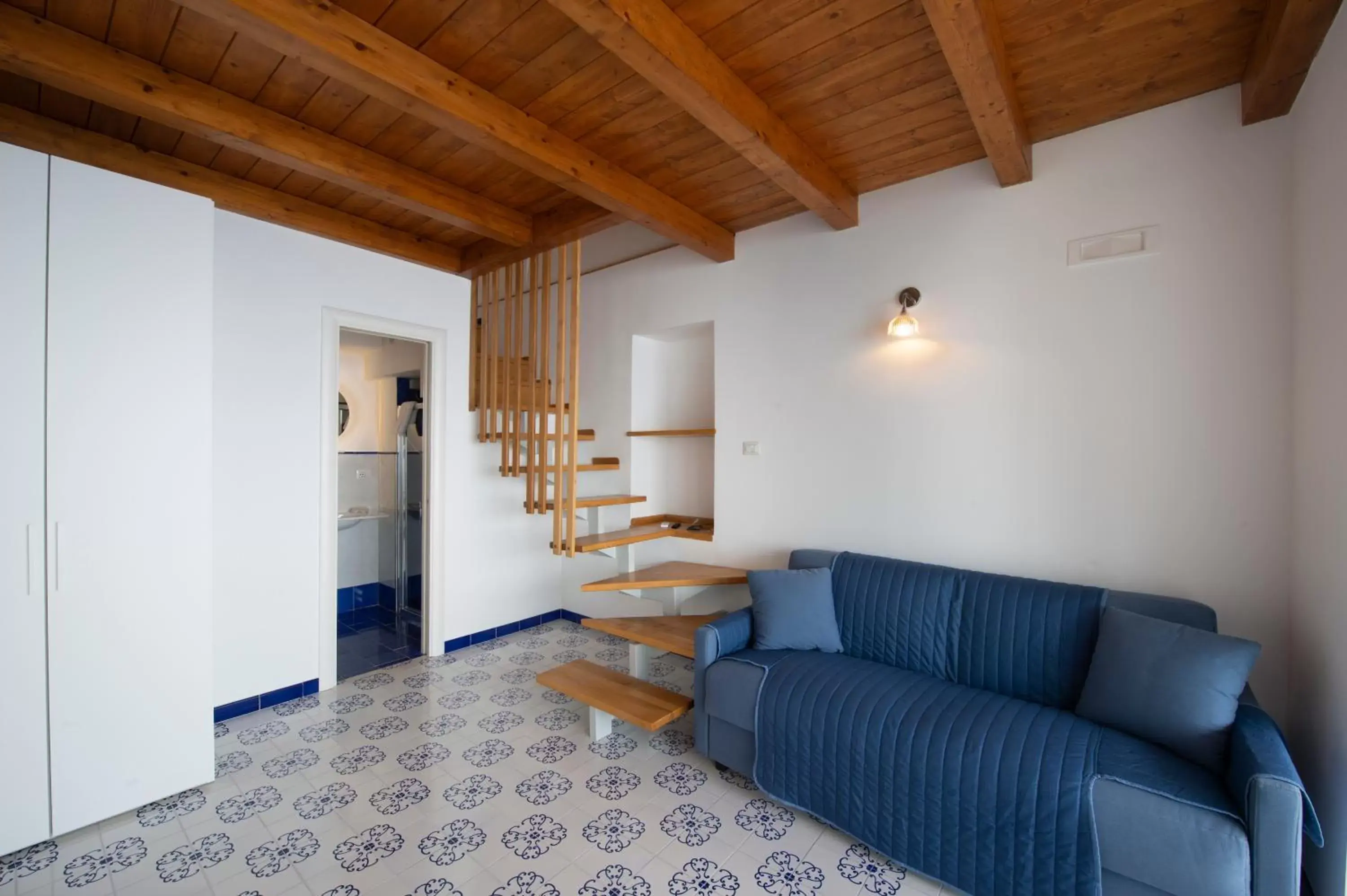 Living room, Seating Area in Villa Foglia Amalfi