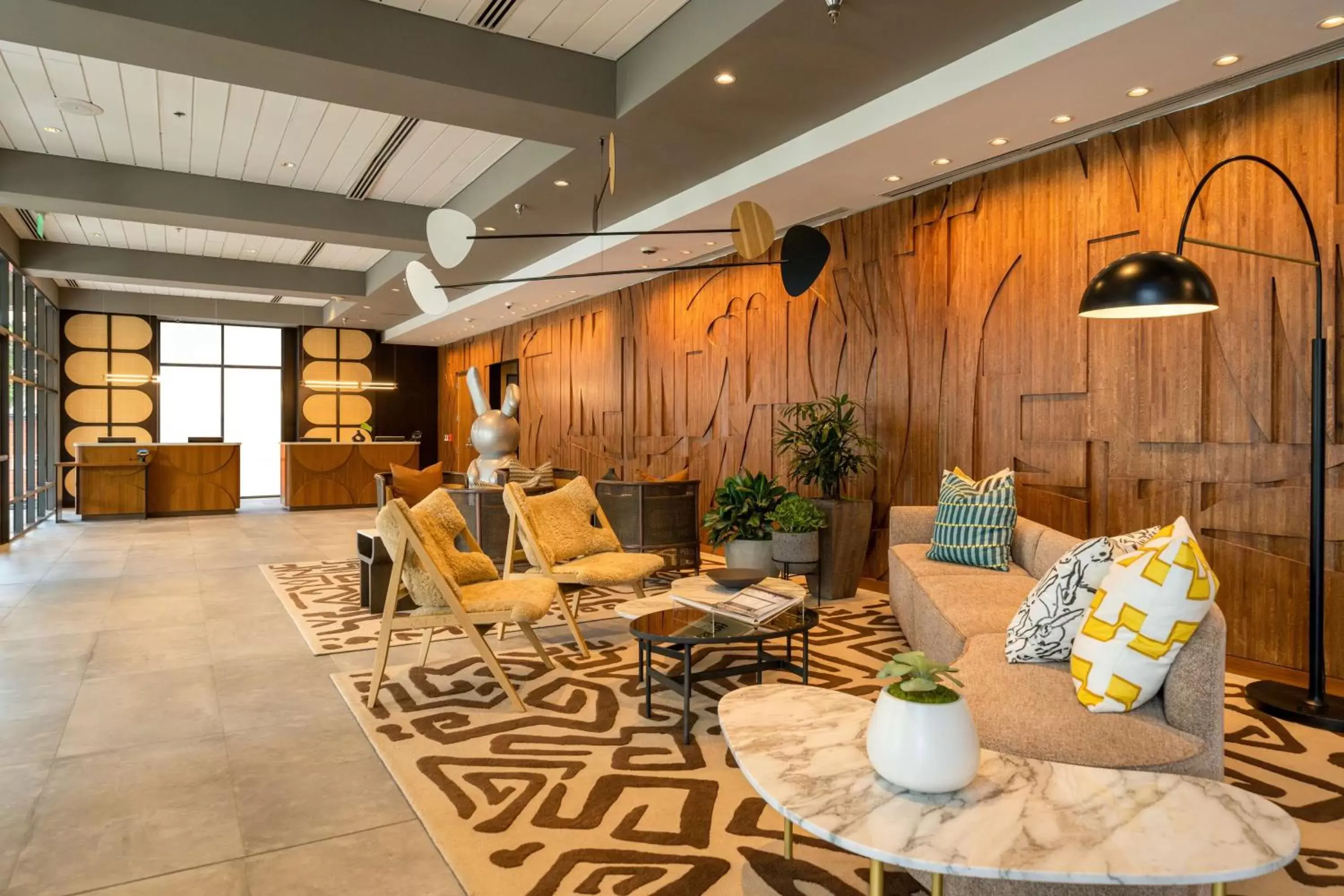 Lobby or reception in Hilton San Diego Gaslamp Quarter Lobby or reception in Hilton San Diego Gaslamp Quarter