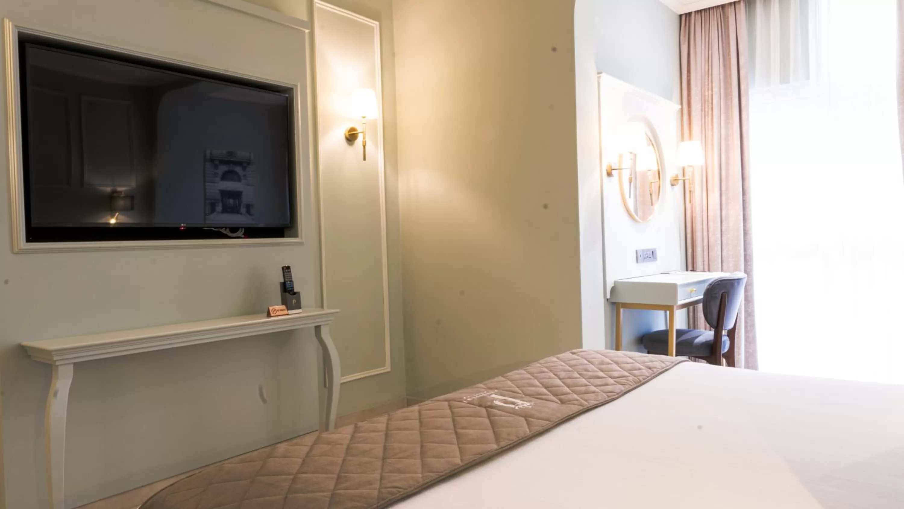 Bed in President Hotel