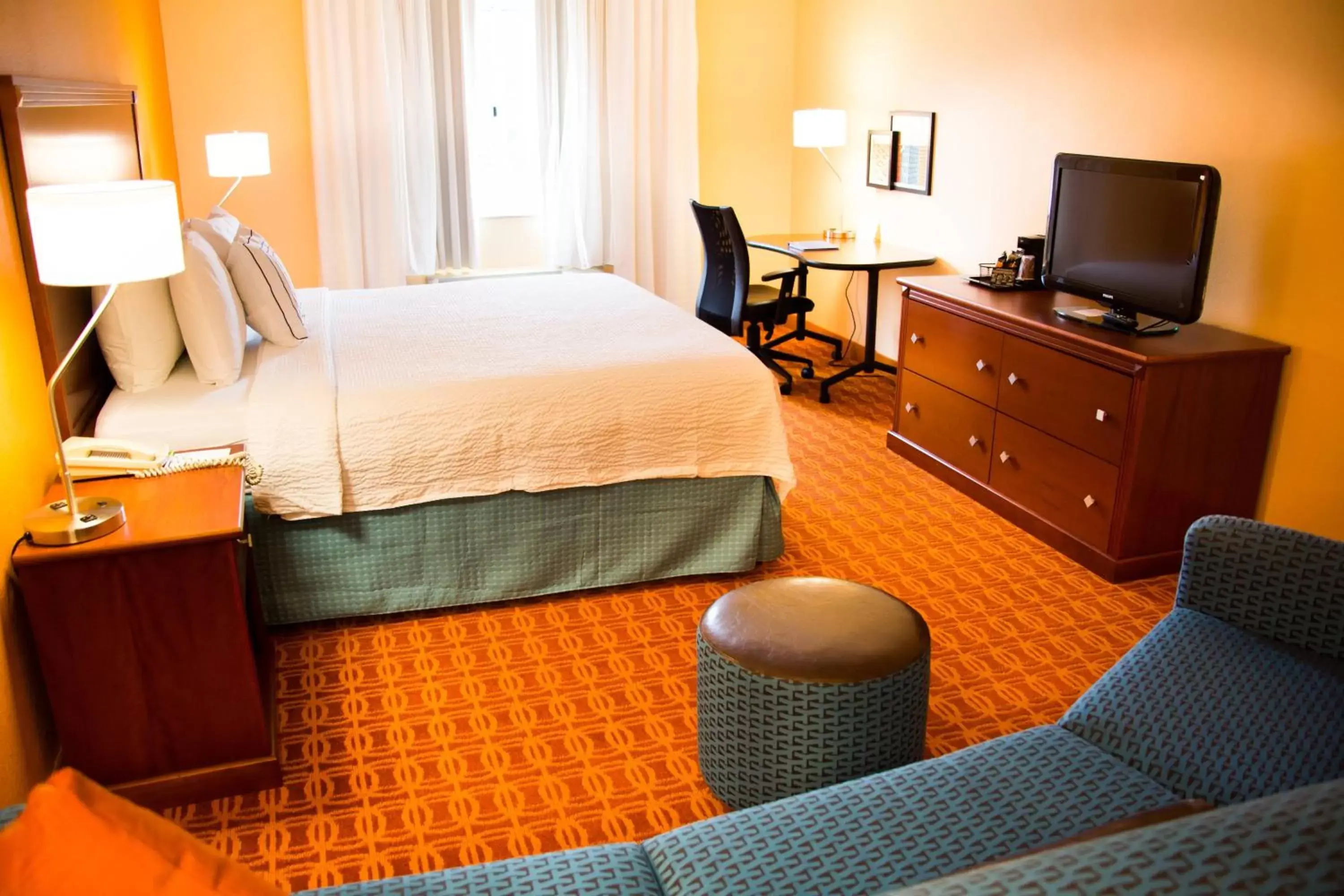 Photo of the whole room, TV/Entertainment Center in Fairfield Inn by Marriott Lumberton