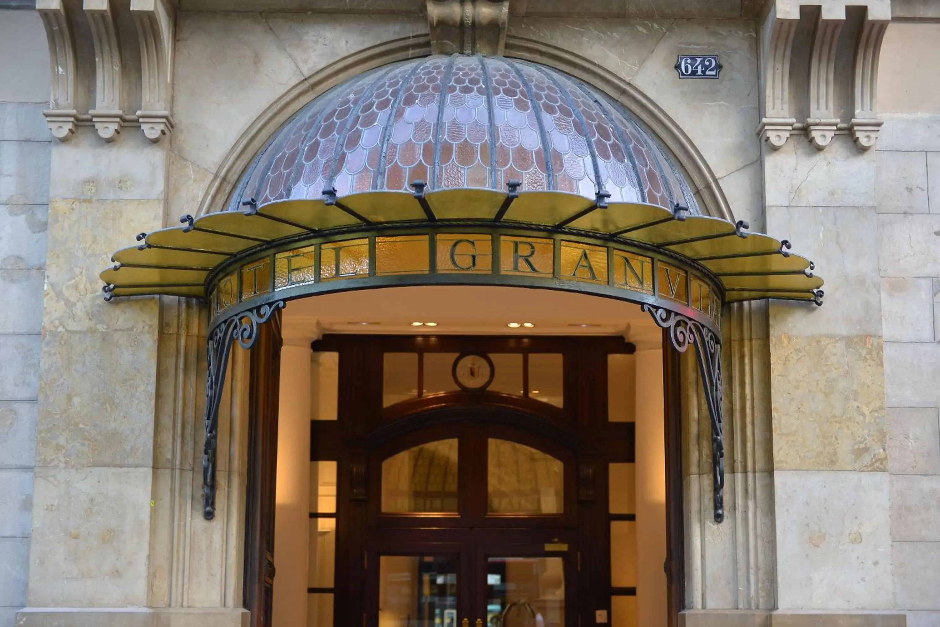 Facade/entrance in Hotel Granvia