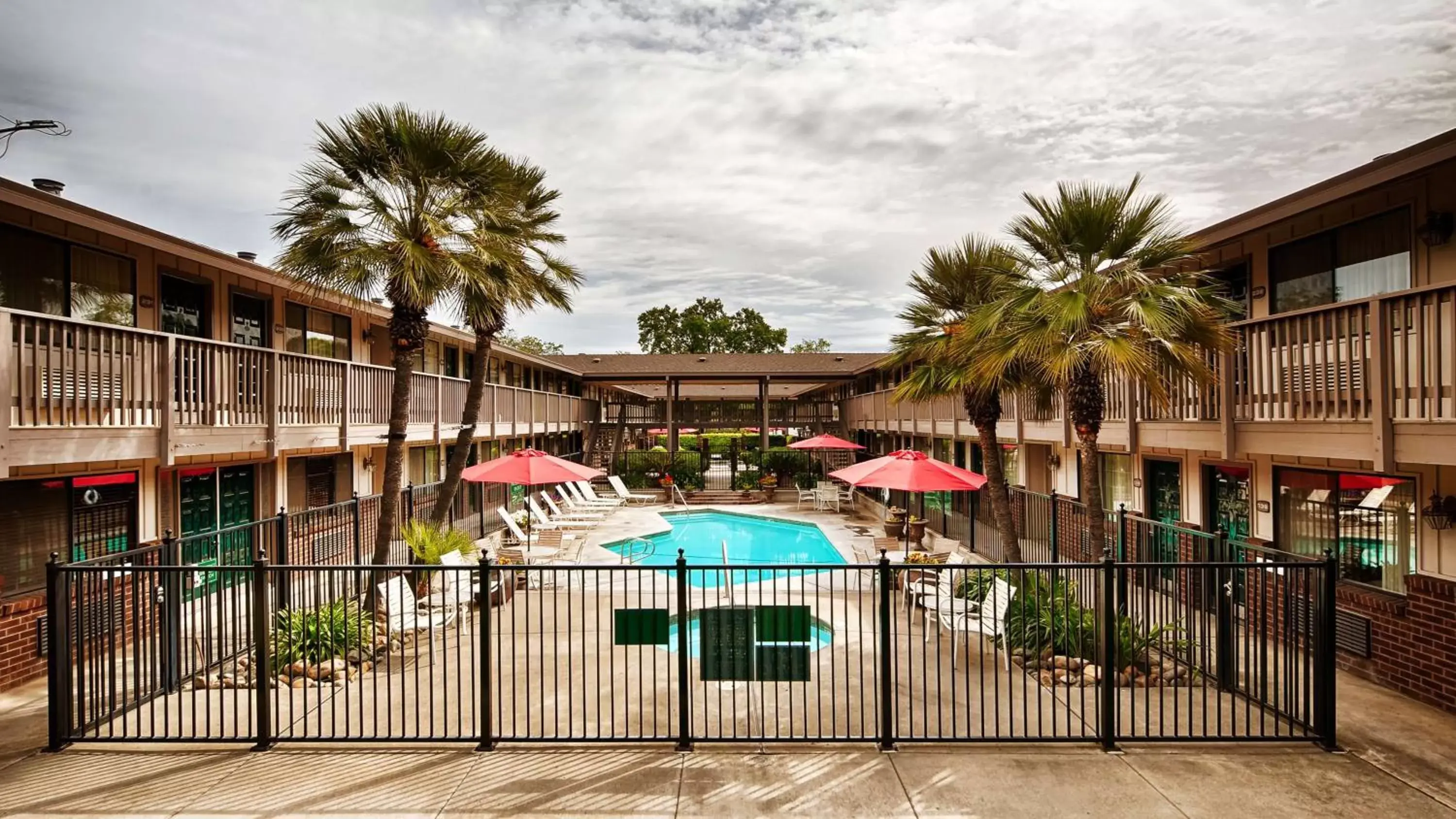 On site, Pool View in Best Western Shadow Inn