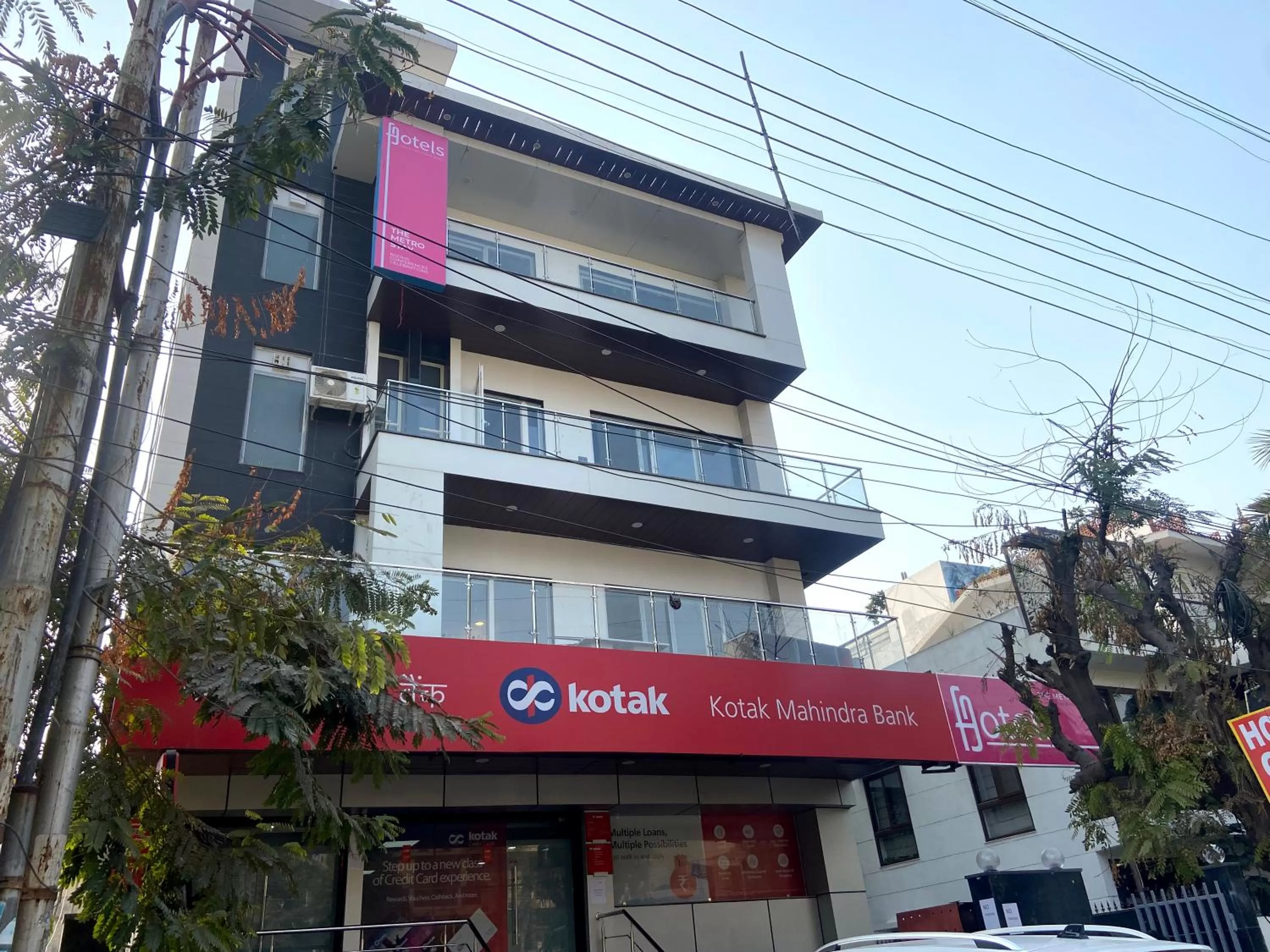 Property Building in The Metro Stay By F9 Hotels-Near Sector 18 Metro Station Noida