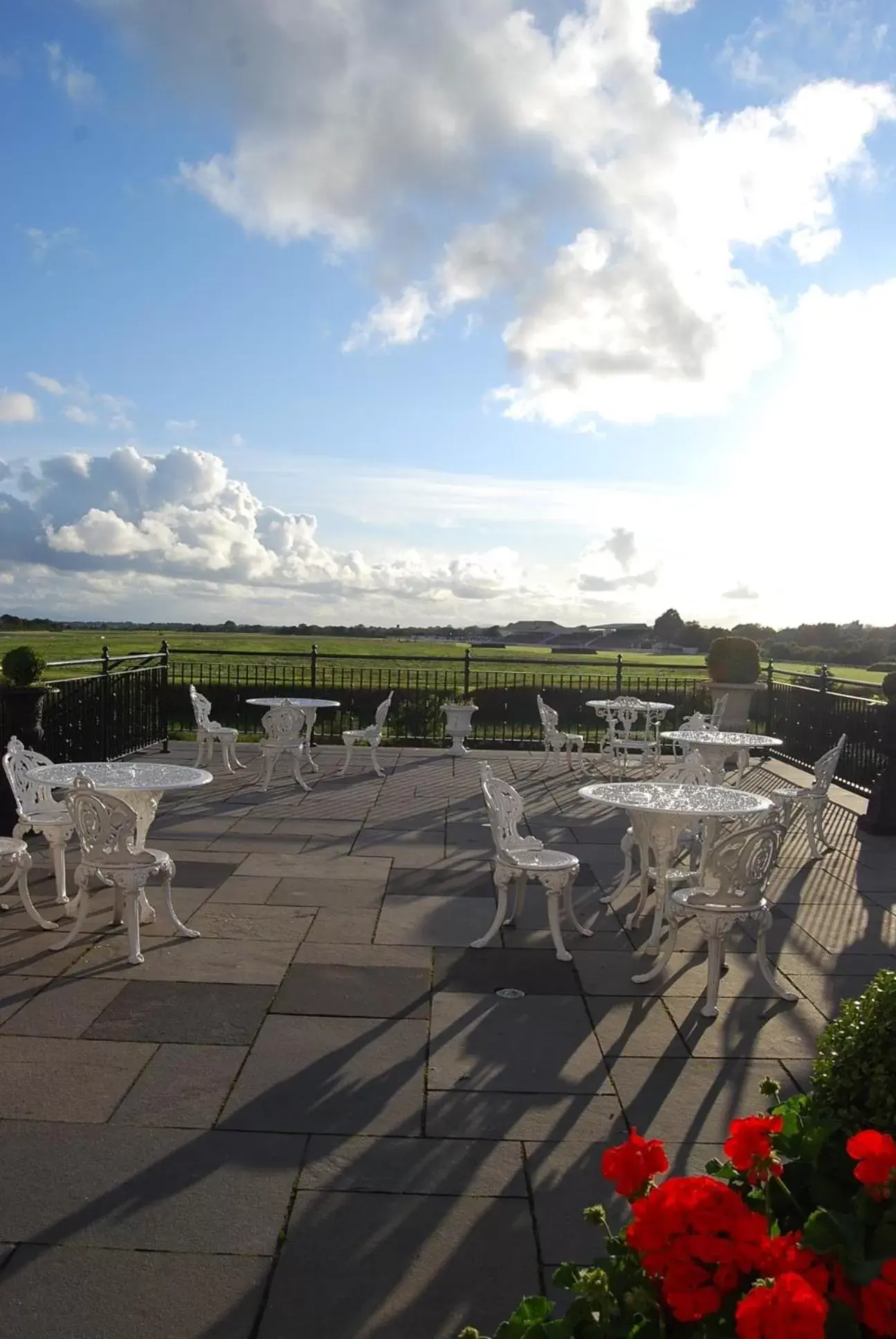 Patio in The Listowel Arms Hotel