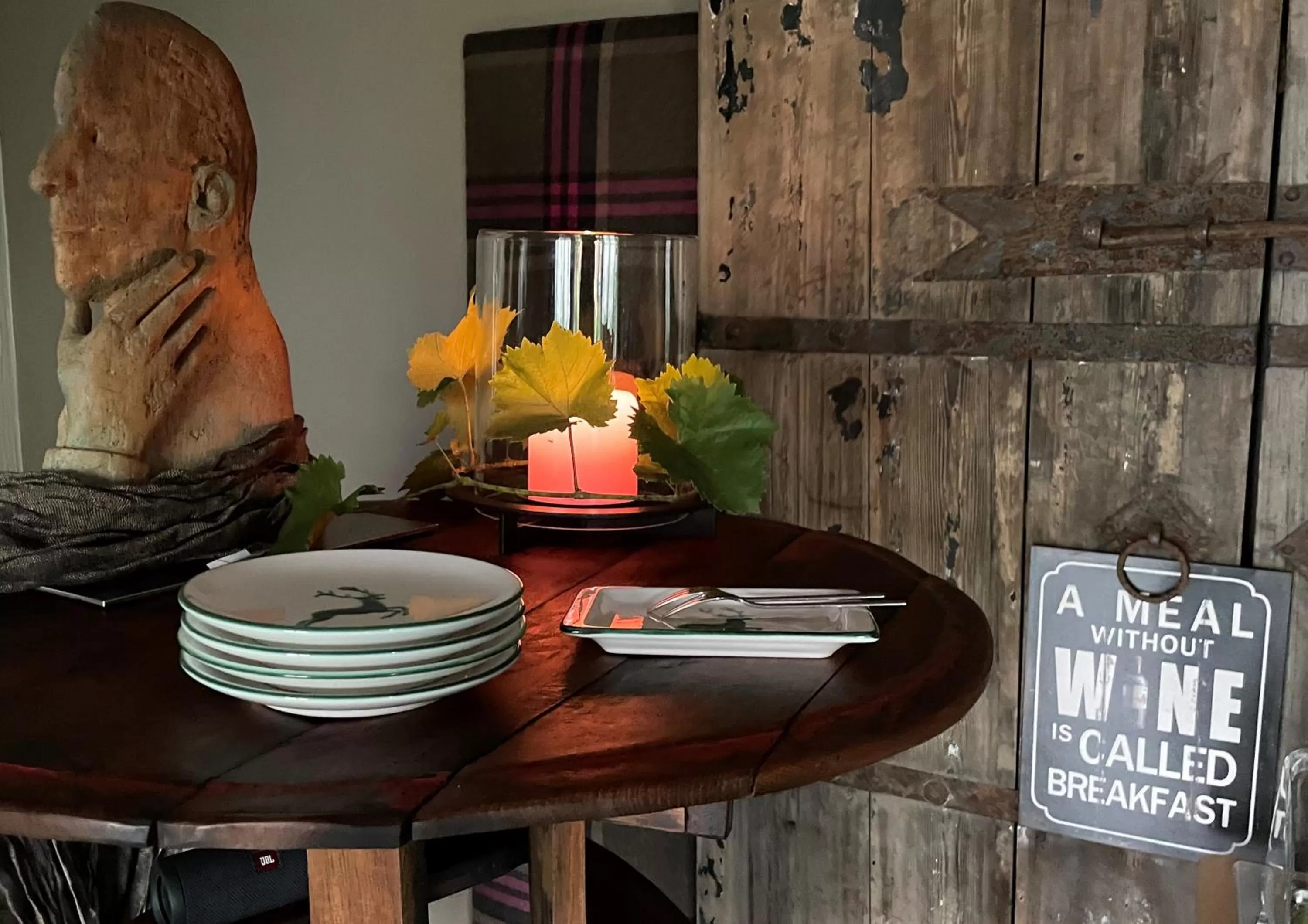 Decorative detail in Jugendstil-Hof