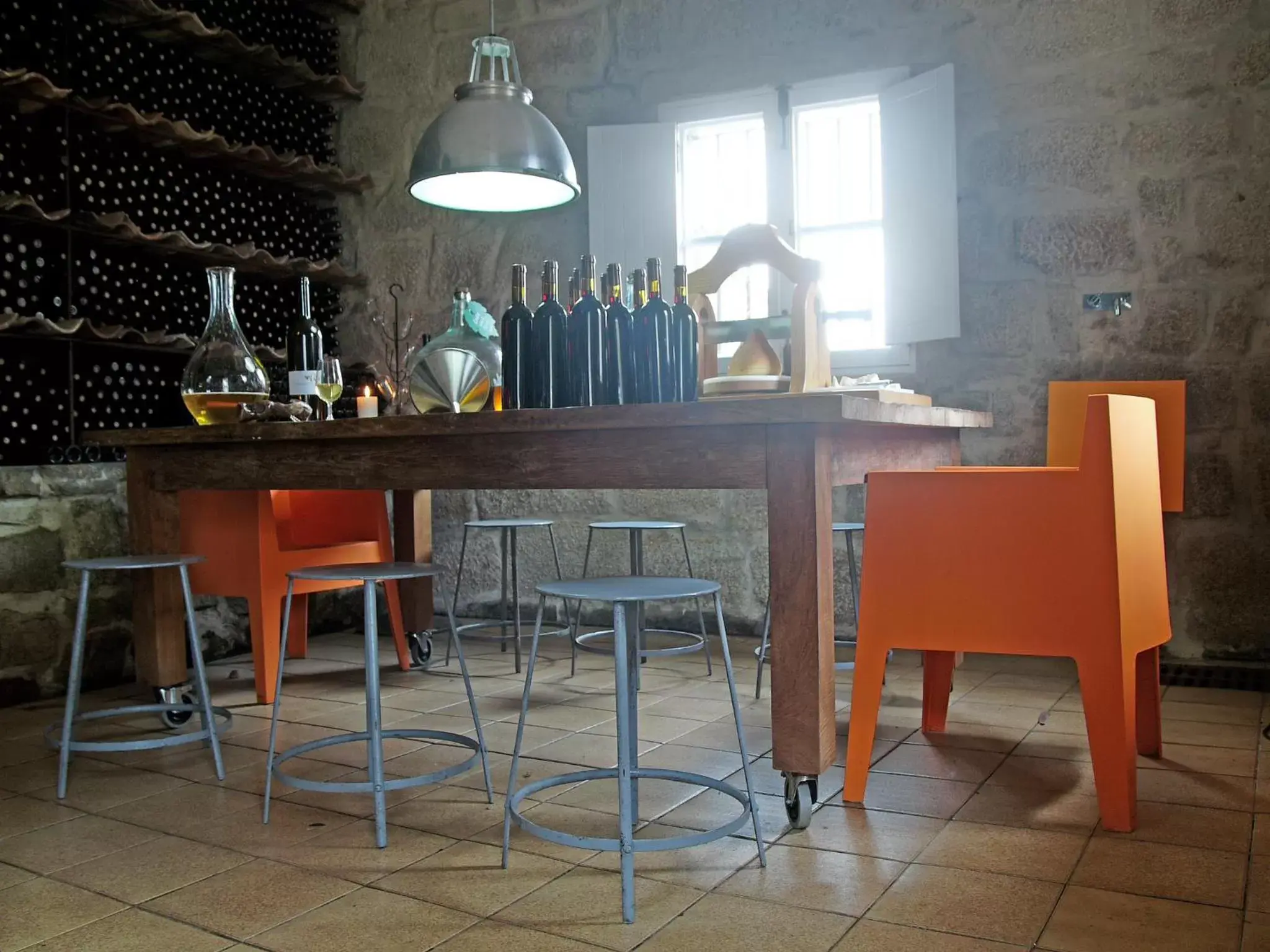 On-site shops, Lounge/Bar in Enoturismo Novavila Rias Baixas Wine Design