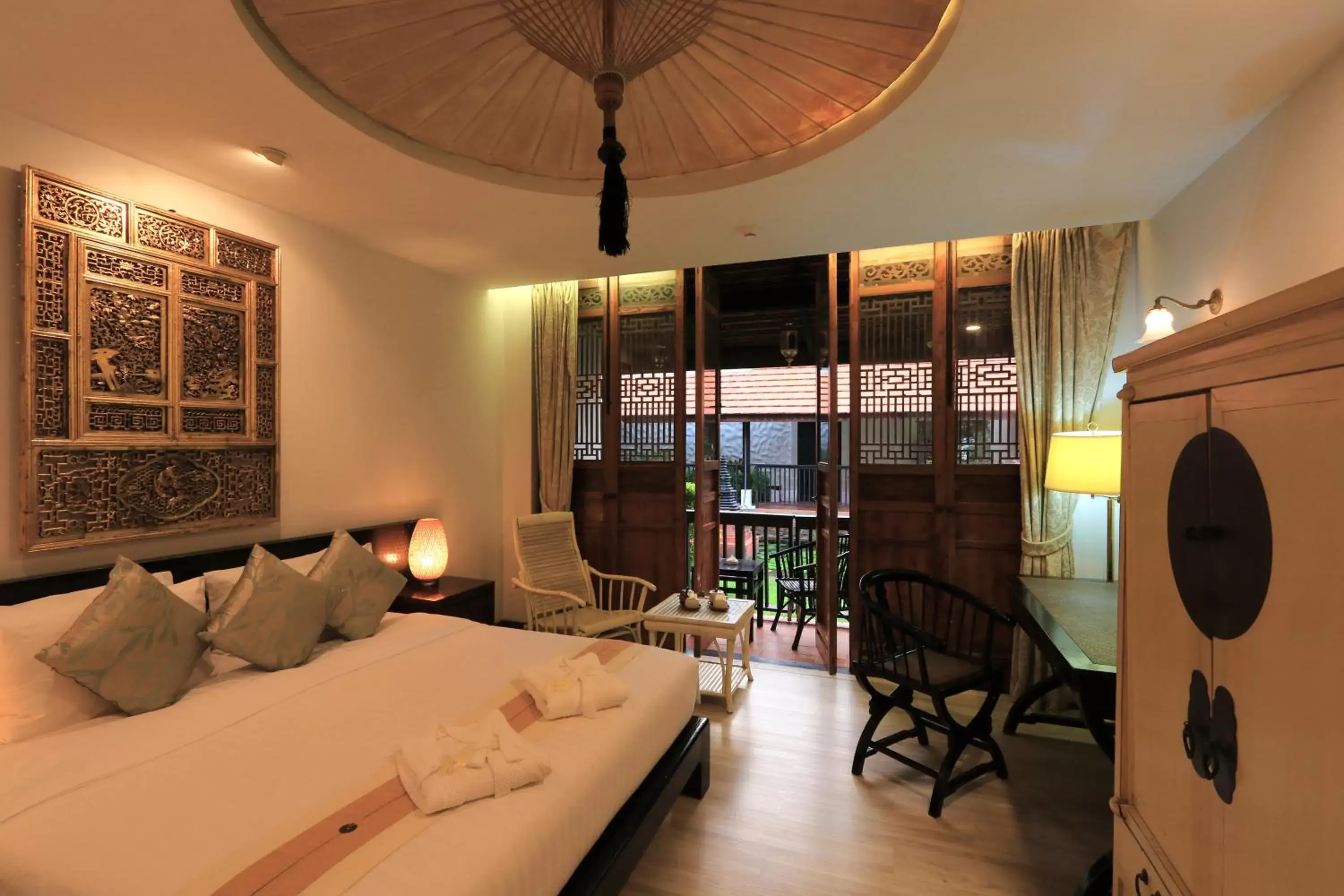 Bedroom in Tharaburi Resort
