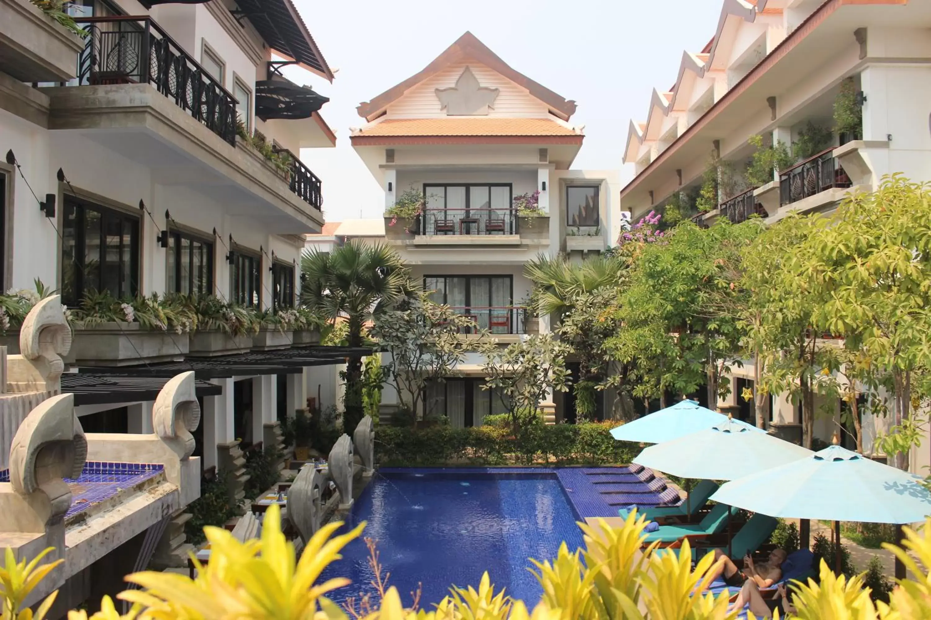 , Swimming Pool in Khmer Mansion Residence