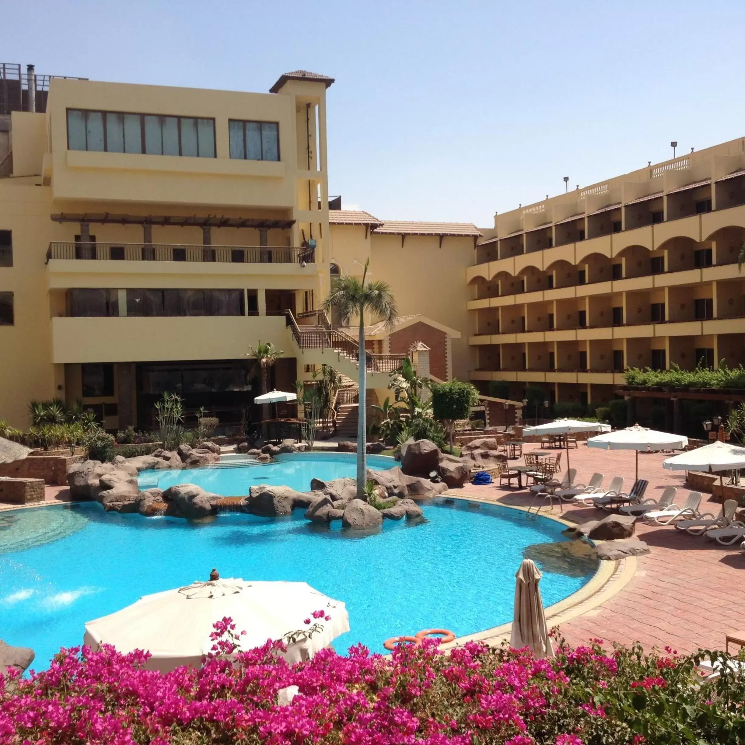 Swimming Pool in Amarante Pyramids Hotel