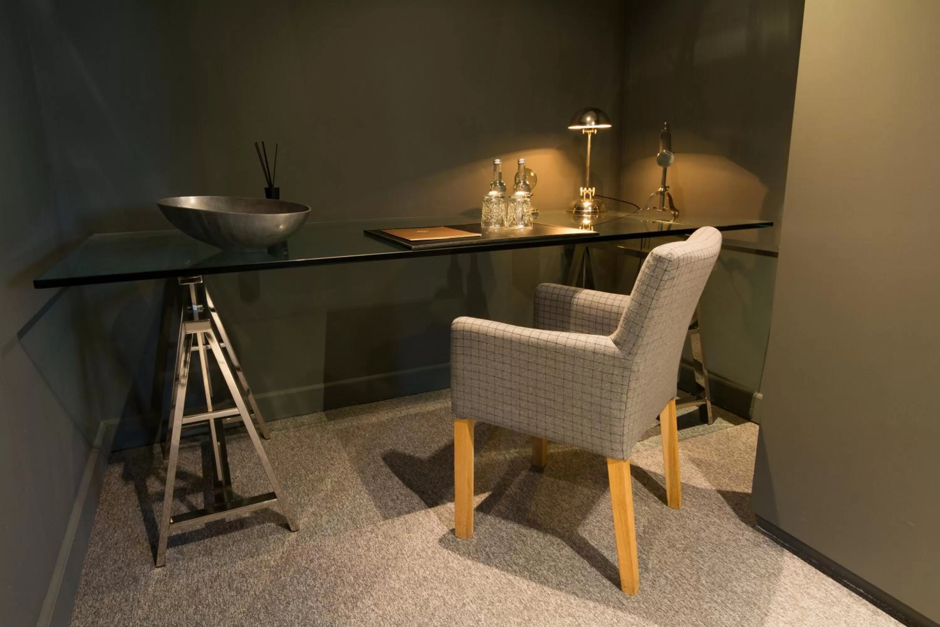 Seating area in Bliss Boutique Hotel