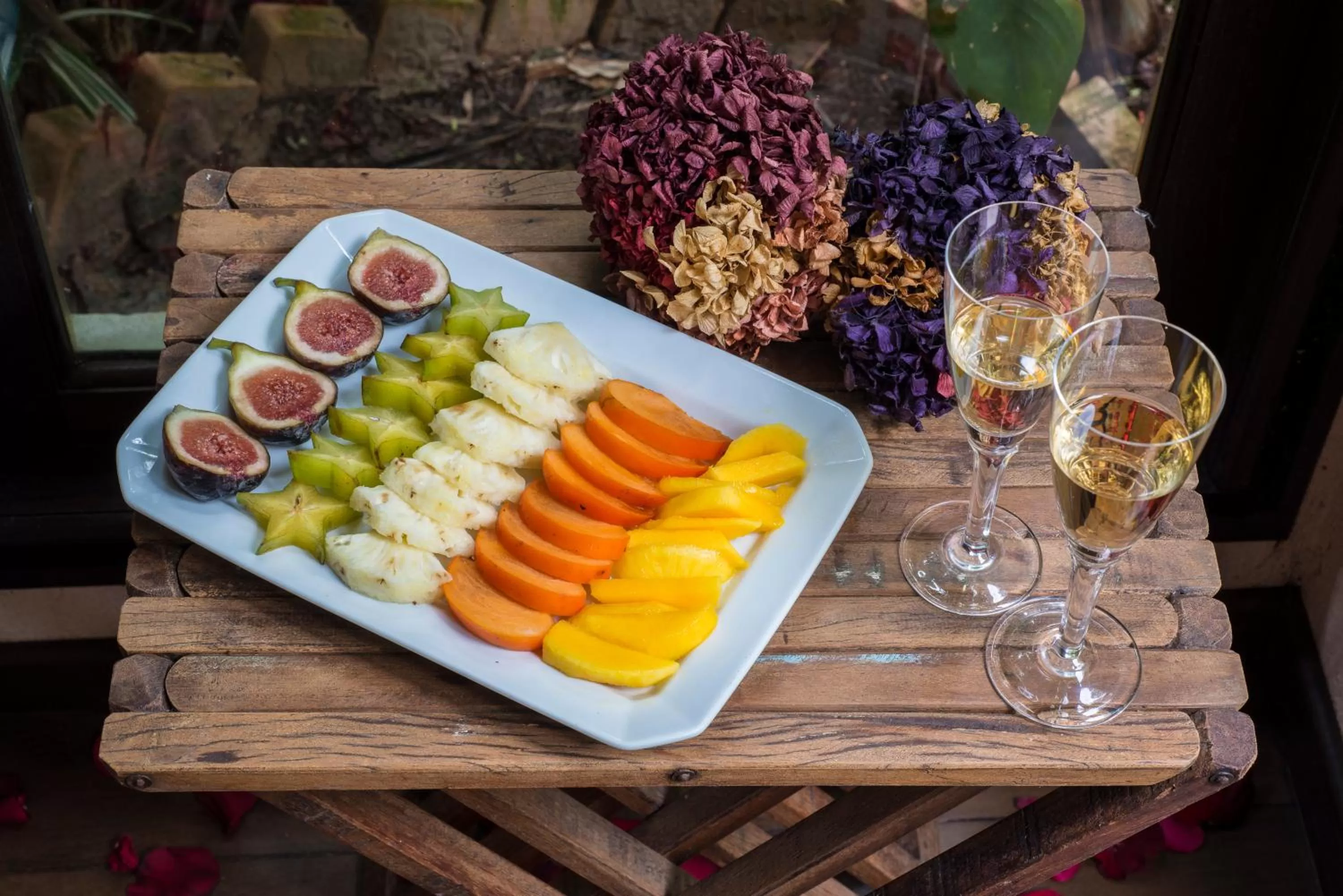 Food and drinks in Pousada Old Beach