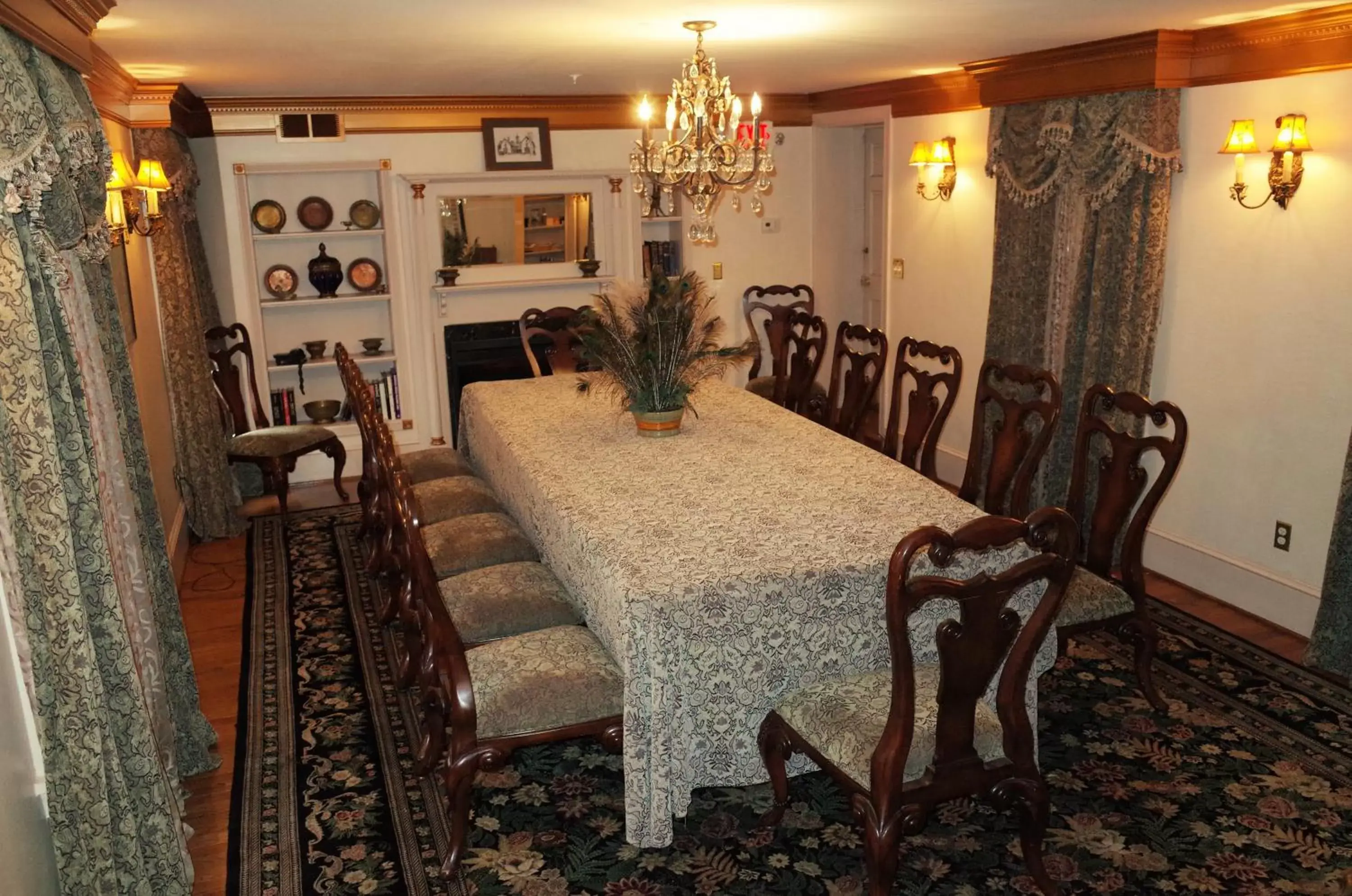 Coffee/tea facilities in 1840s Carrollton Inn