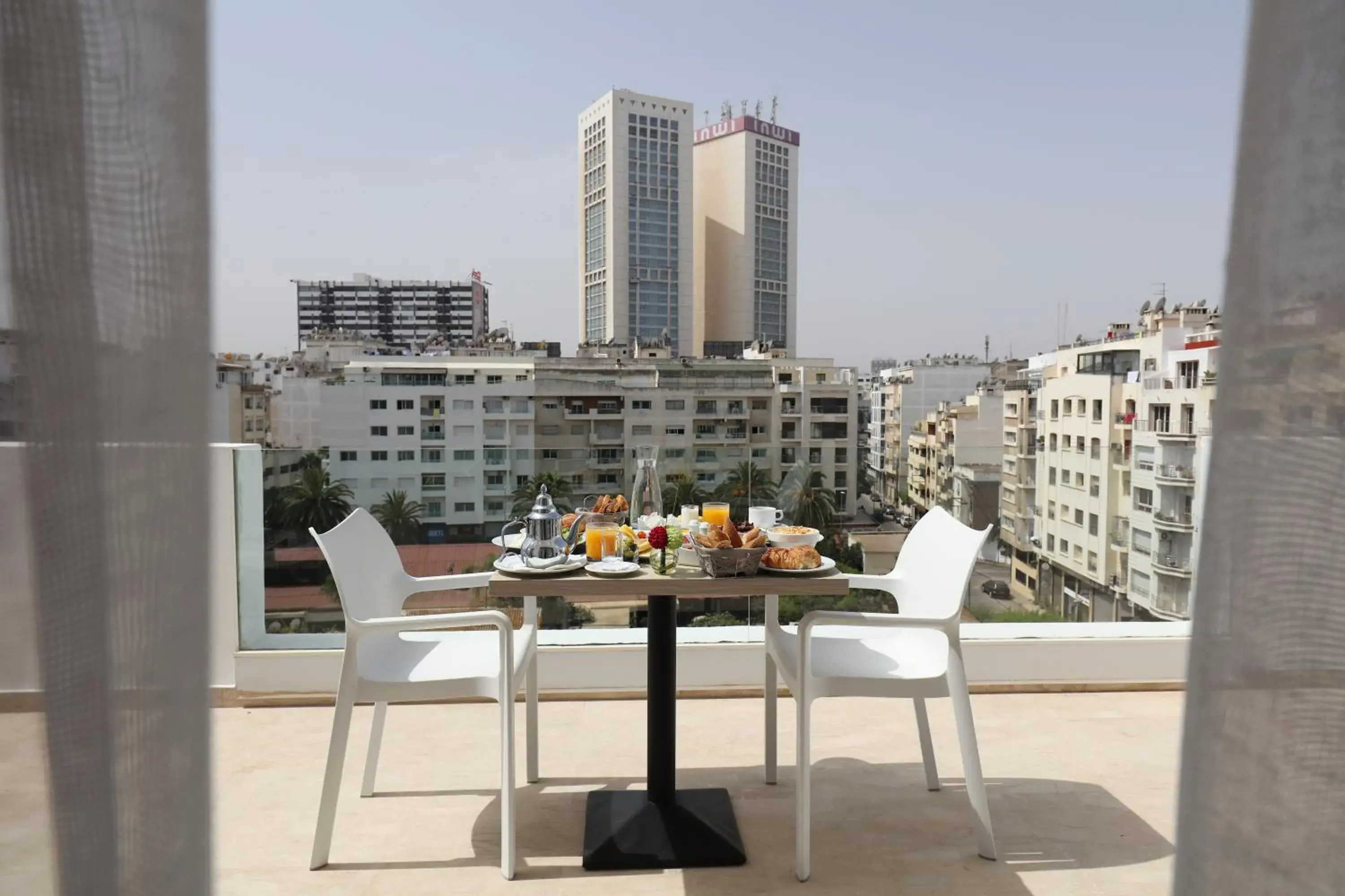 Balcony/Terrace in MID TOWN Hotel Casablanca