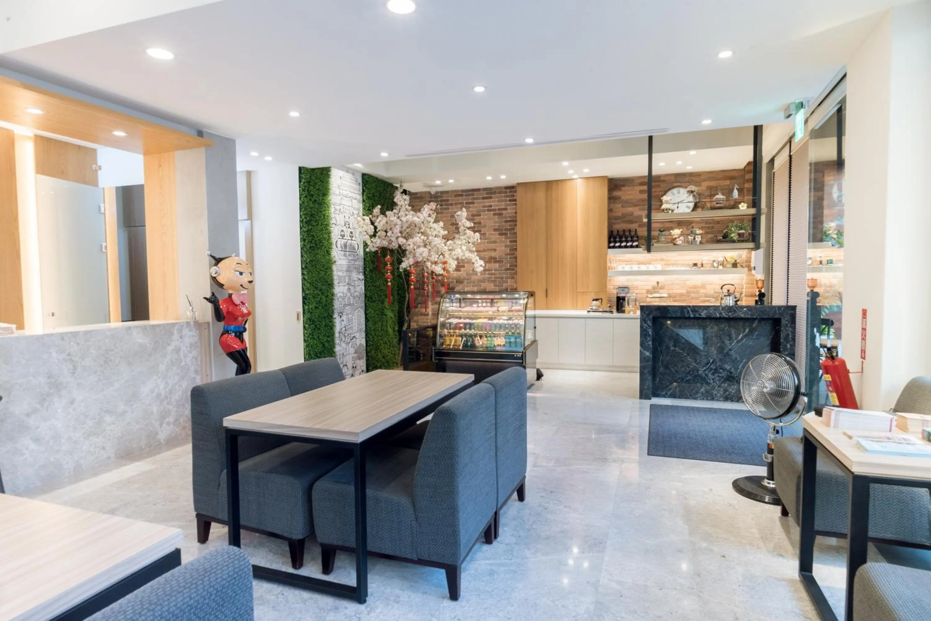 Lobby or reception in Tianli Hotel