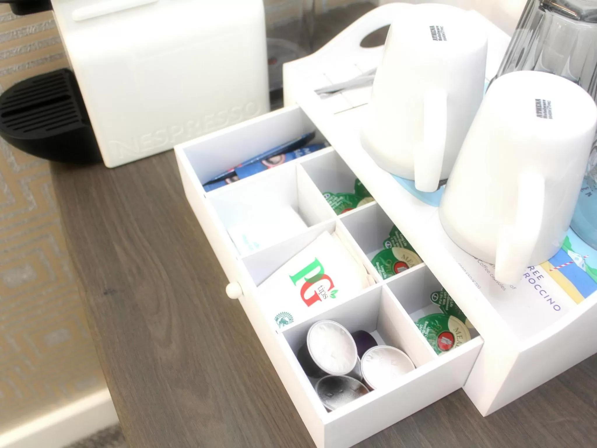 Decorative detail in Ruskin Hotel