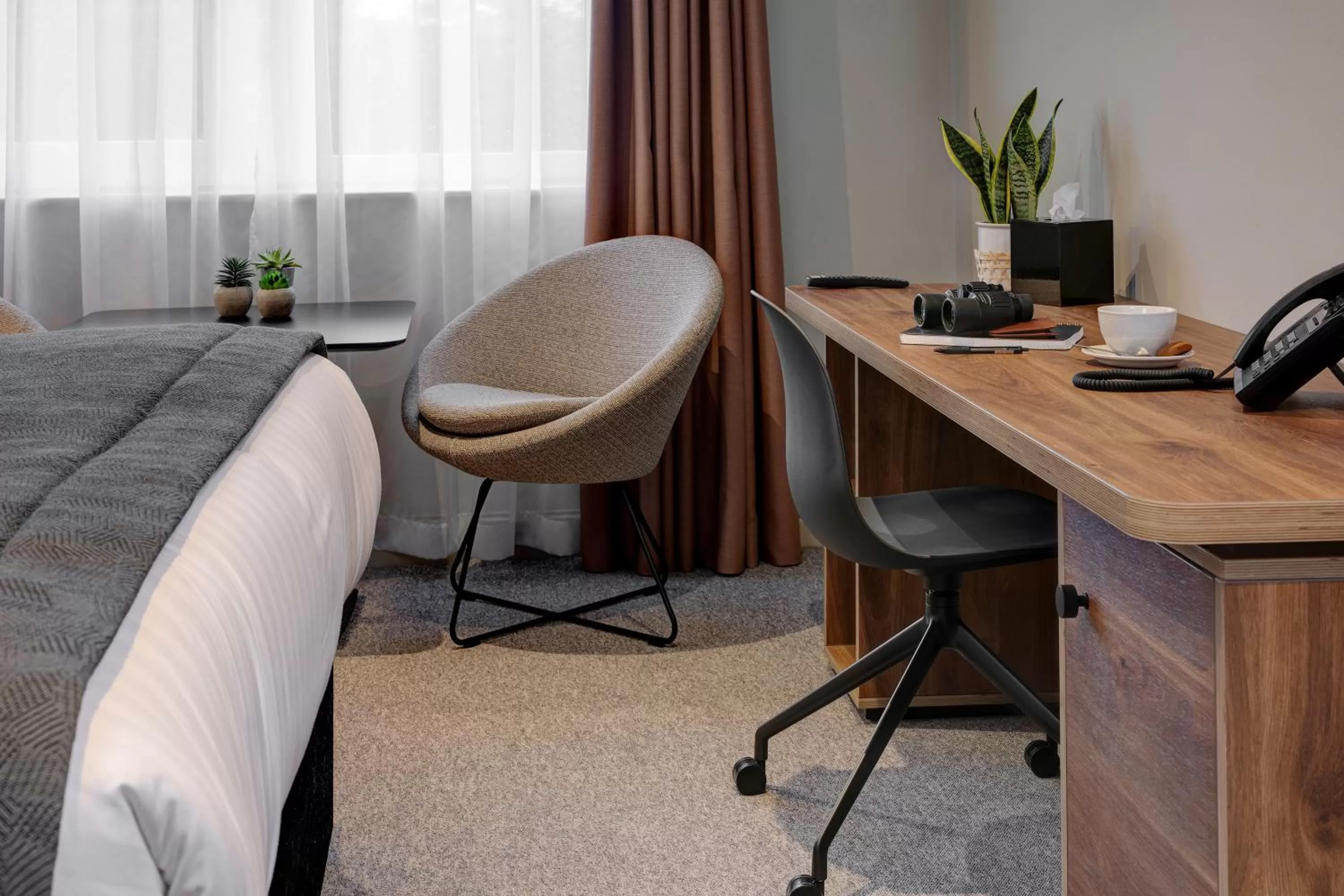 Bedroom in Mytton Fold Hotel, Ribble Valley