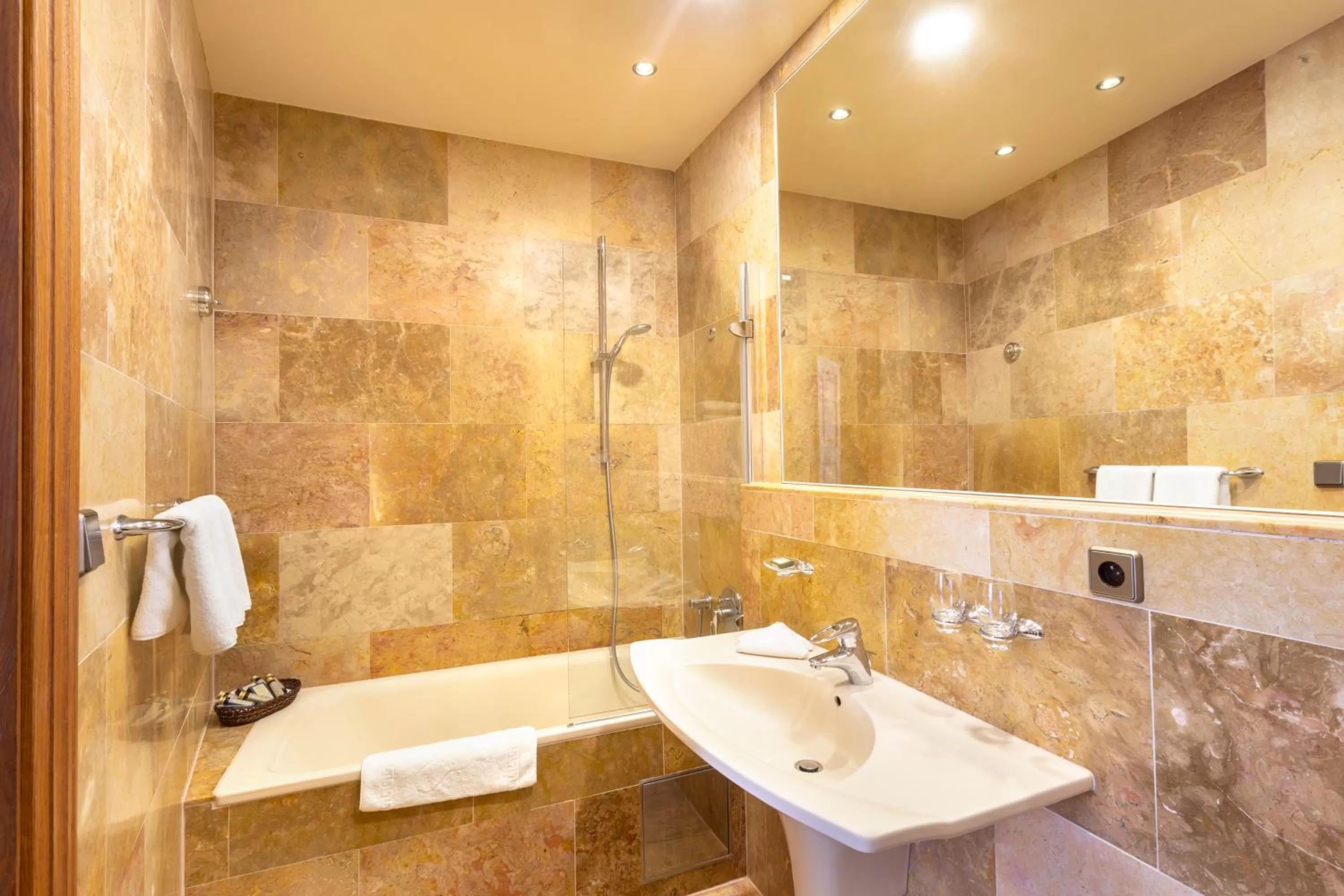 Shower in Hotel U Prince Prague by BHG