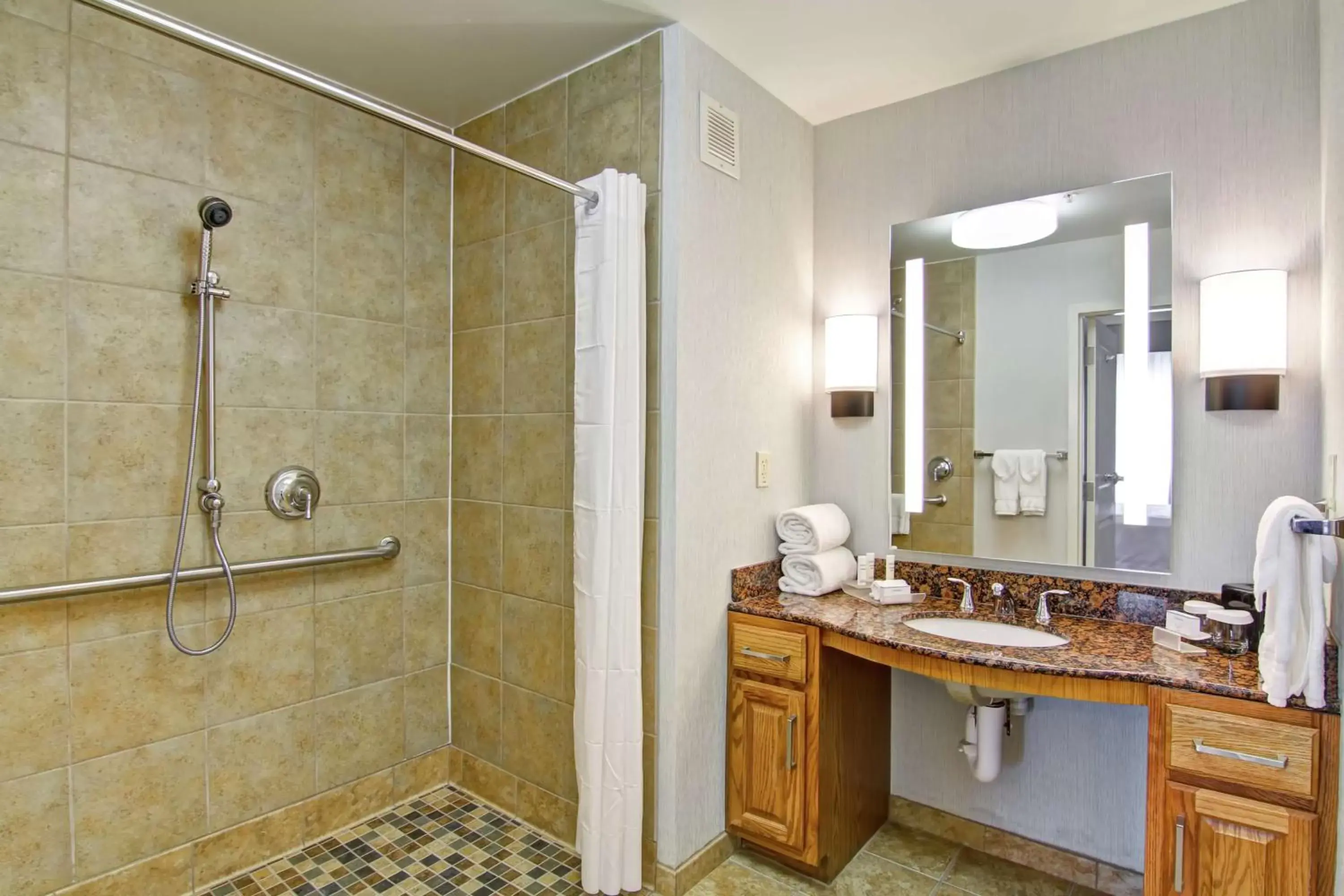 Bathroom in Homewood Suites by Hilton Oklahoma City-West