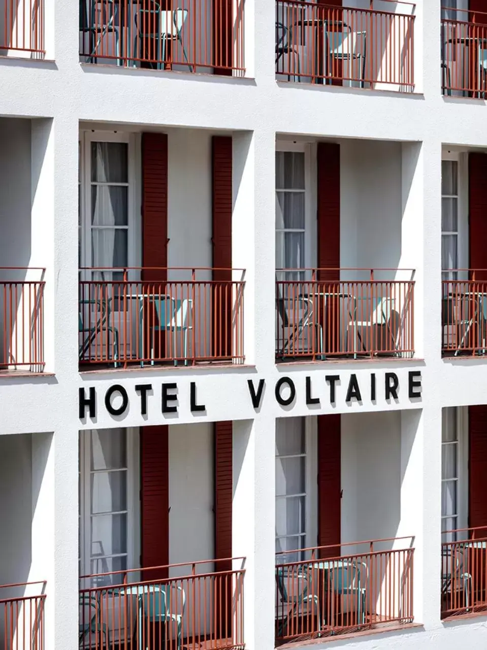 Property building, Balcony/Terrace in Hôtel Voltaire