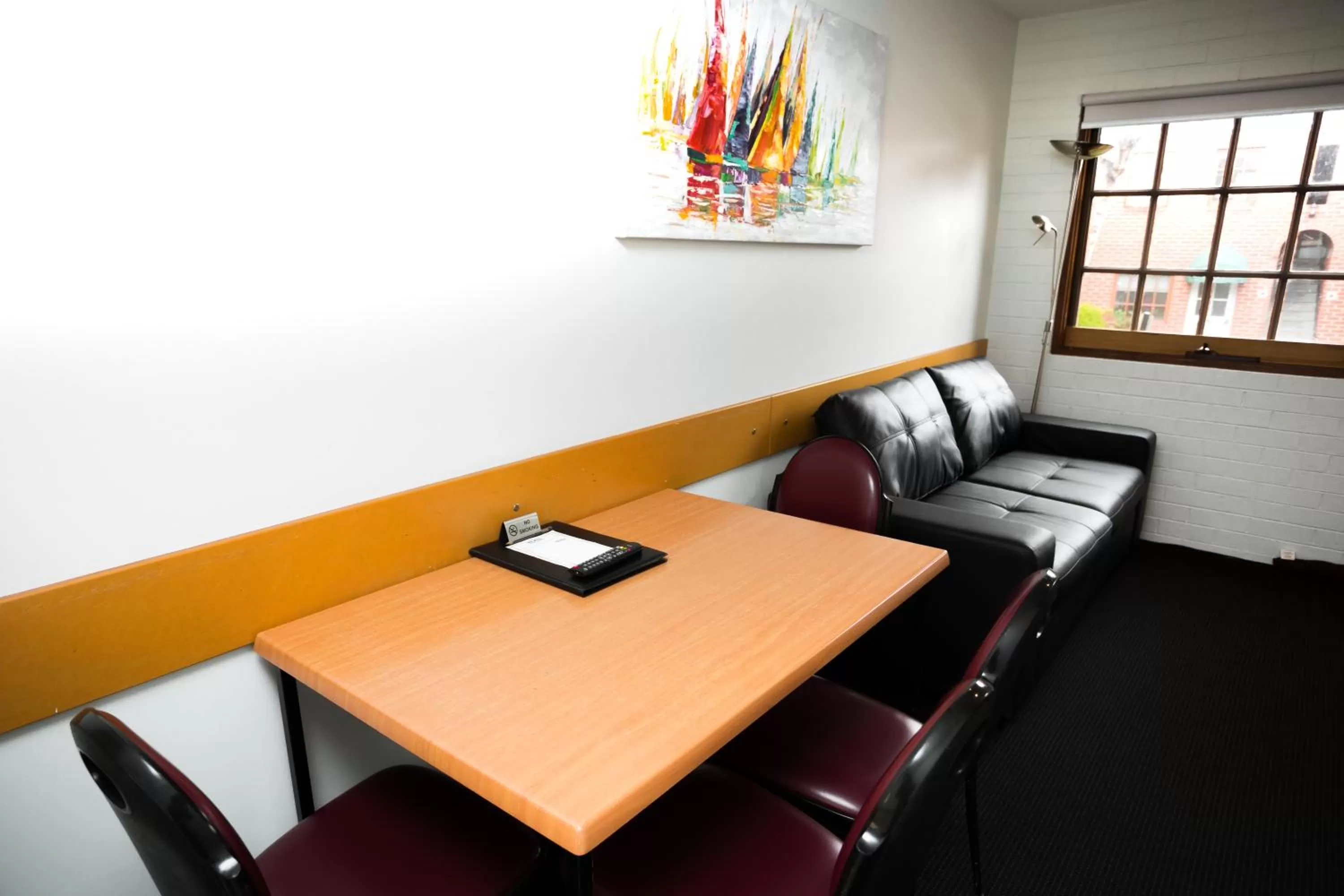 Seating area in Bay Hotel Apartments