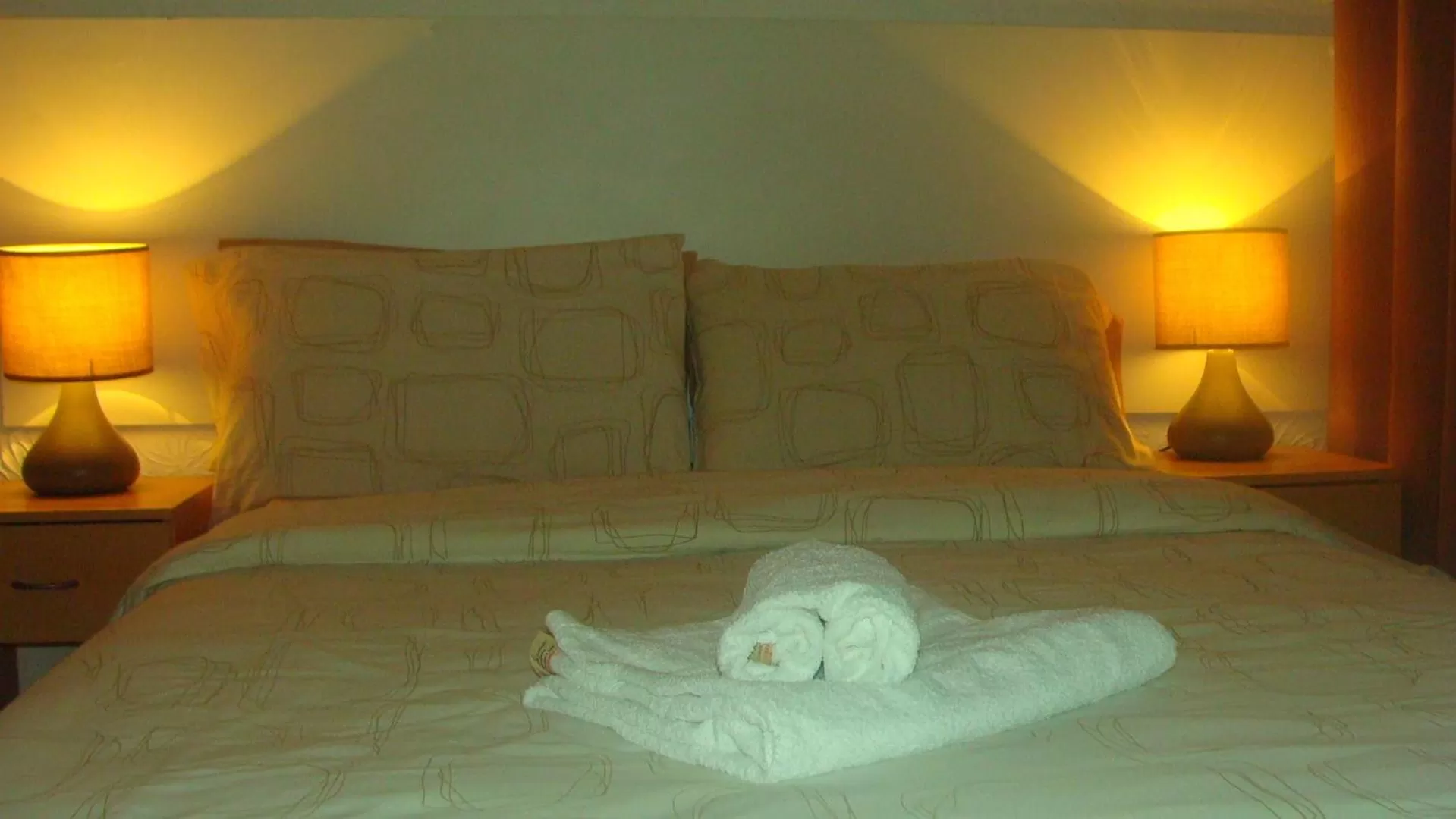 Bed in Wilsons Hotel - Blackpool Tower View