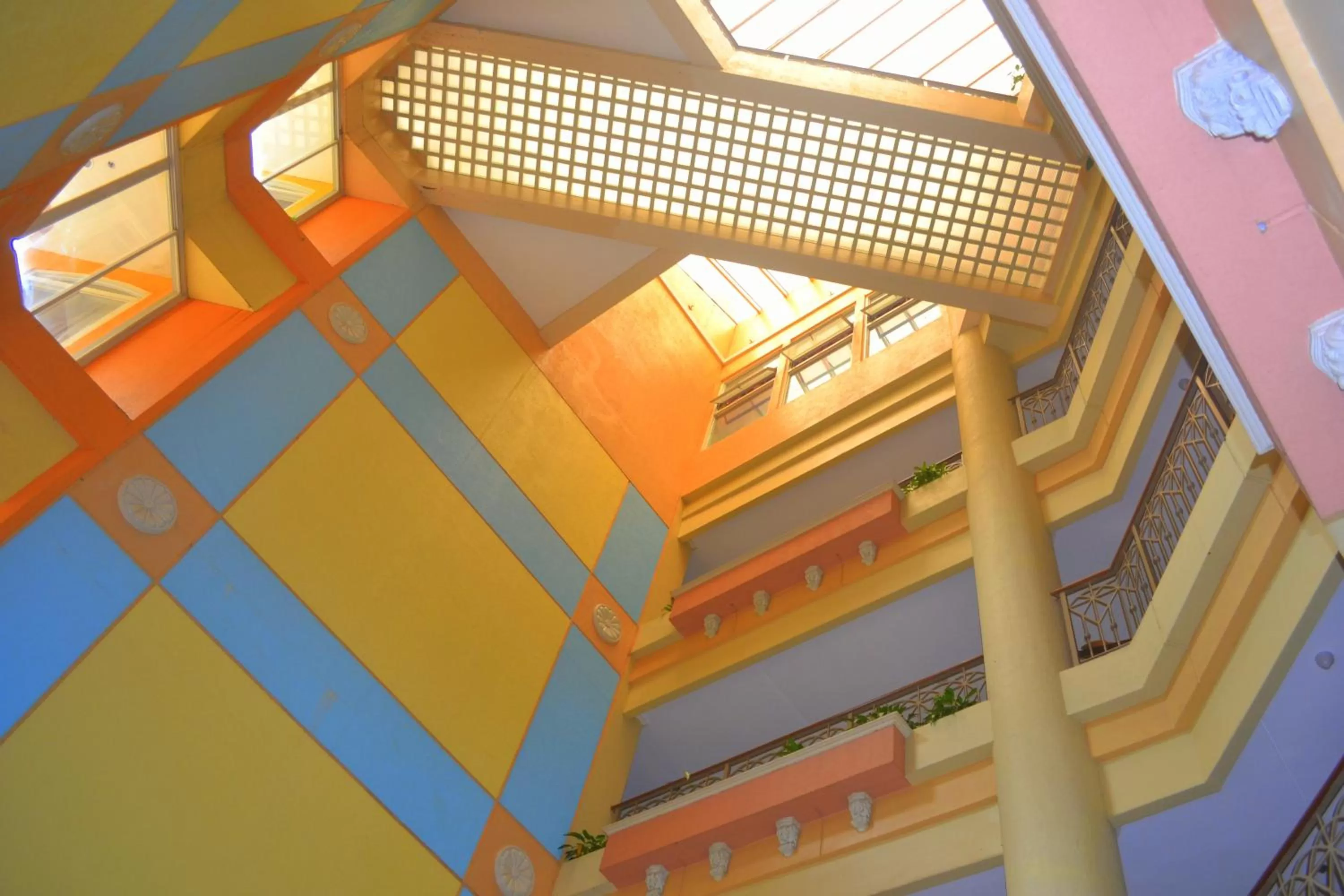 Decorative detail in Hotel Elizabeth - Baguio