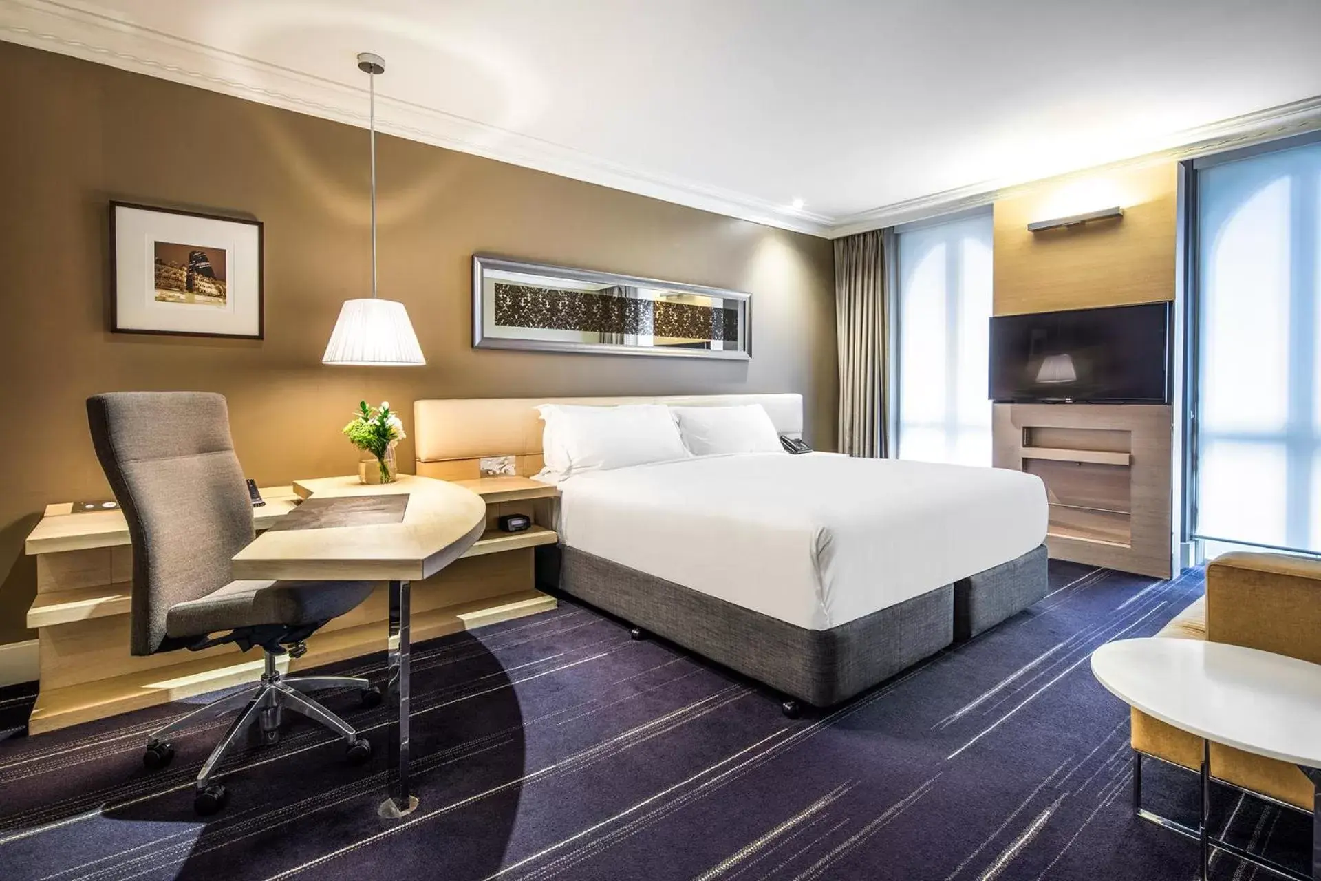 Bed in InterContinental Melbourne The Rialto by IHG Bed in InterContinental Melbourne The Rialto by IHG