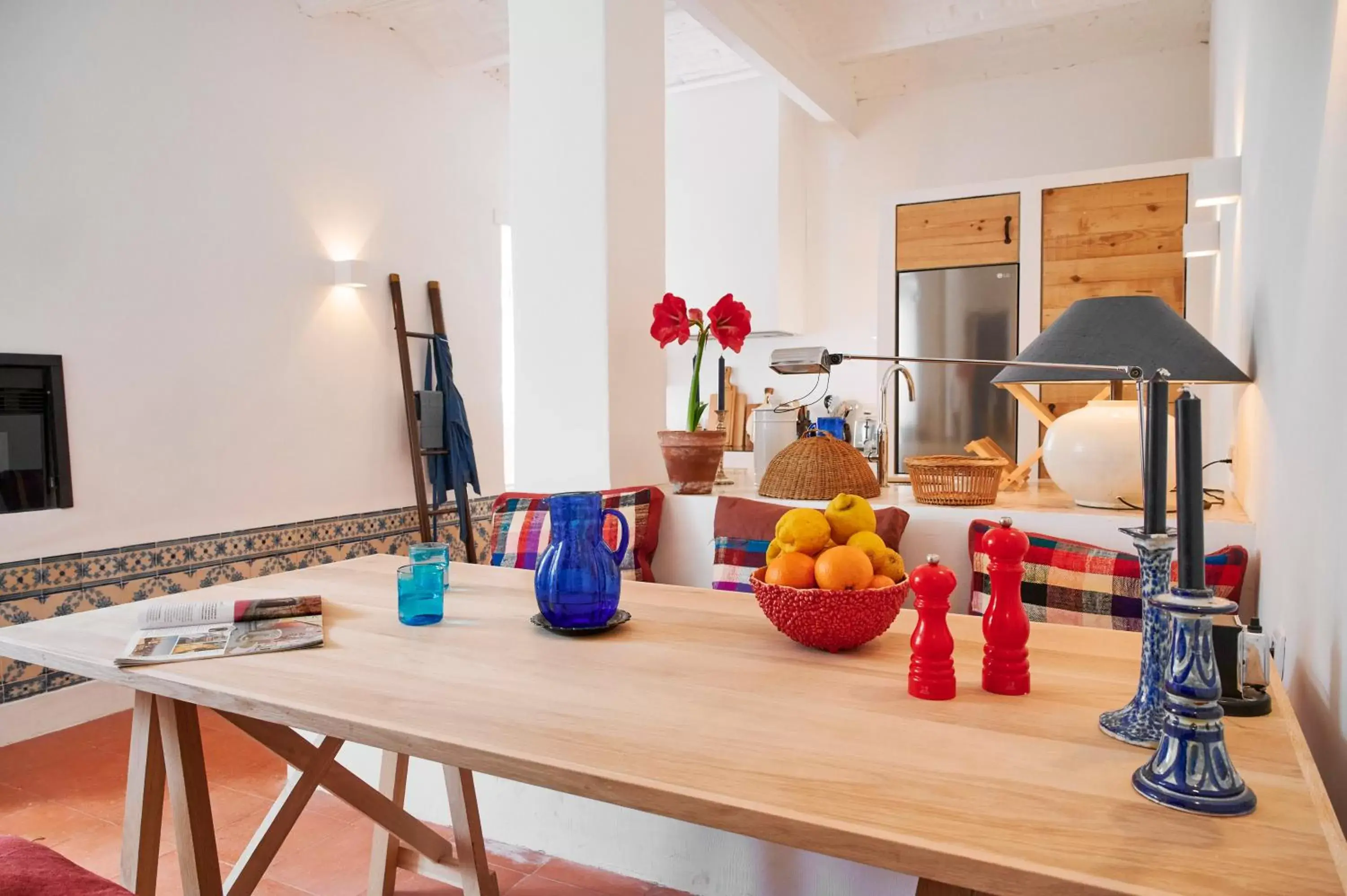 kitchen in Vila Branca Guesthouse - Palacete