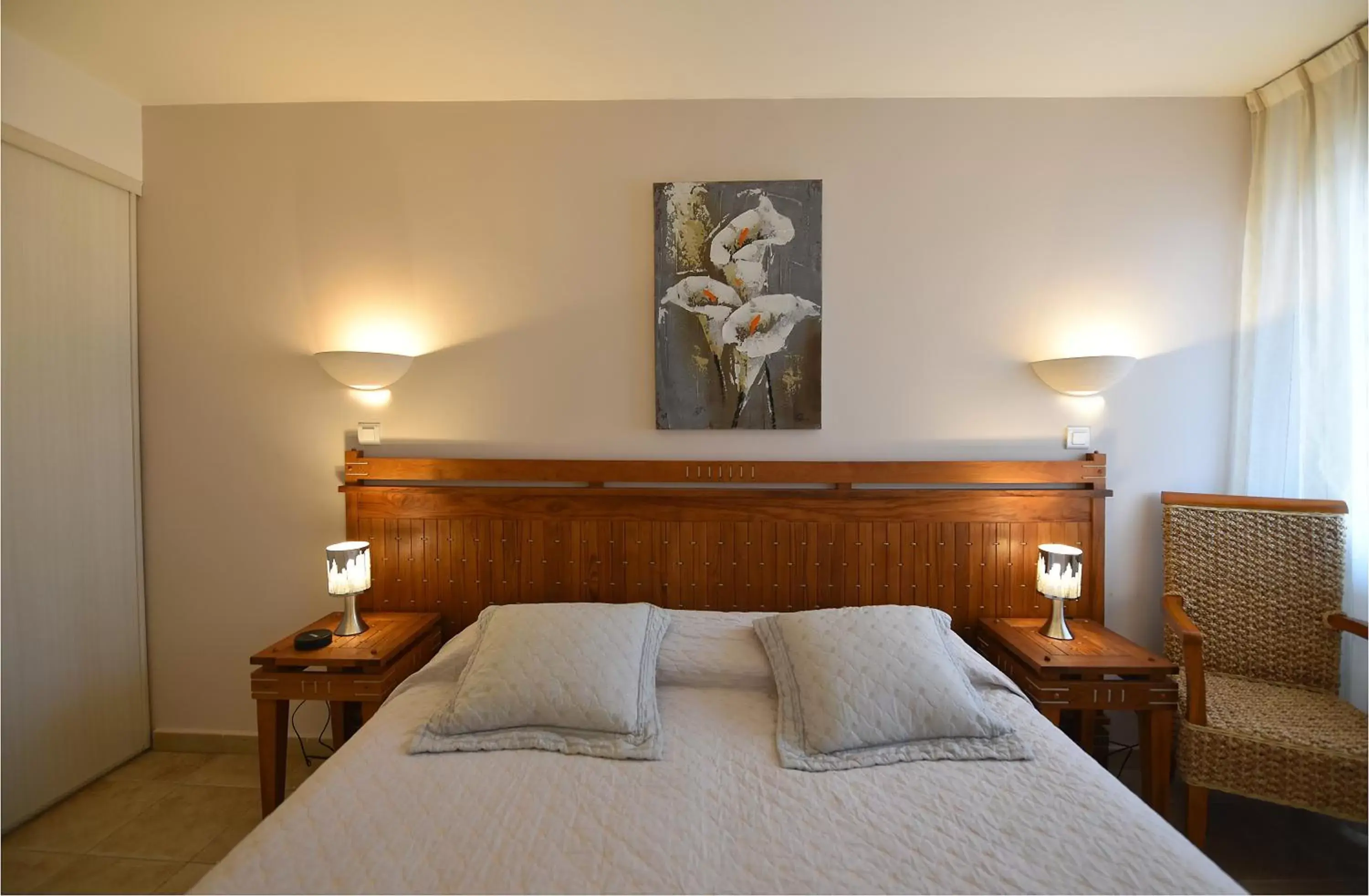 Bed in Hôtel A casa di Maria Cicilia