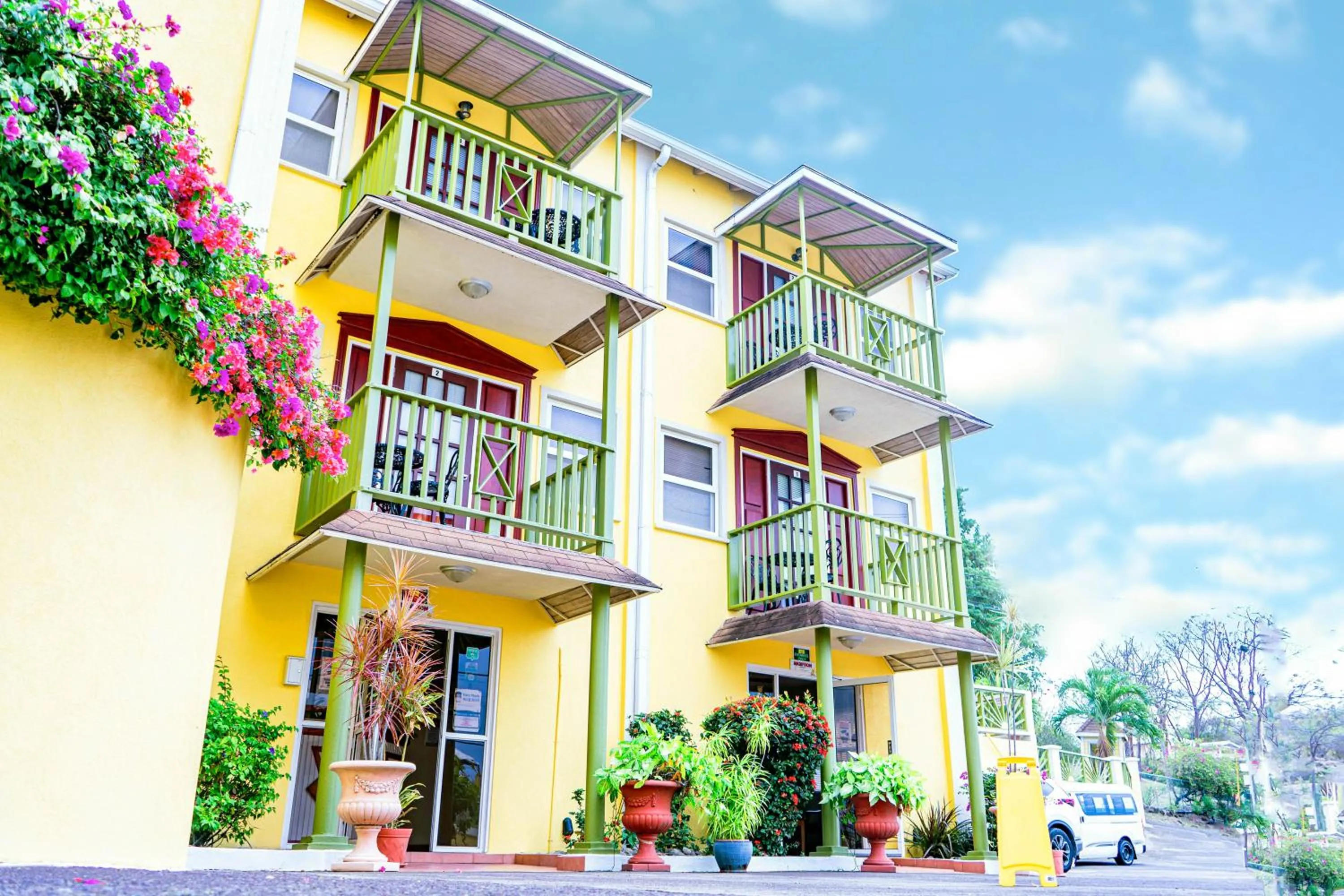 Property building in Grooms Beach Villa & Resort