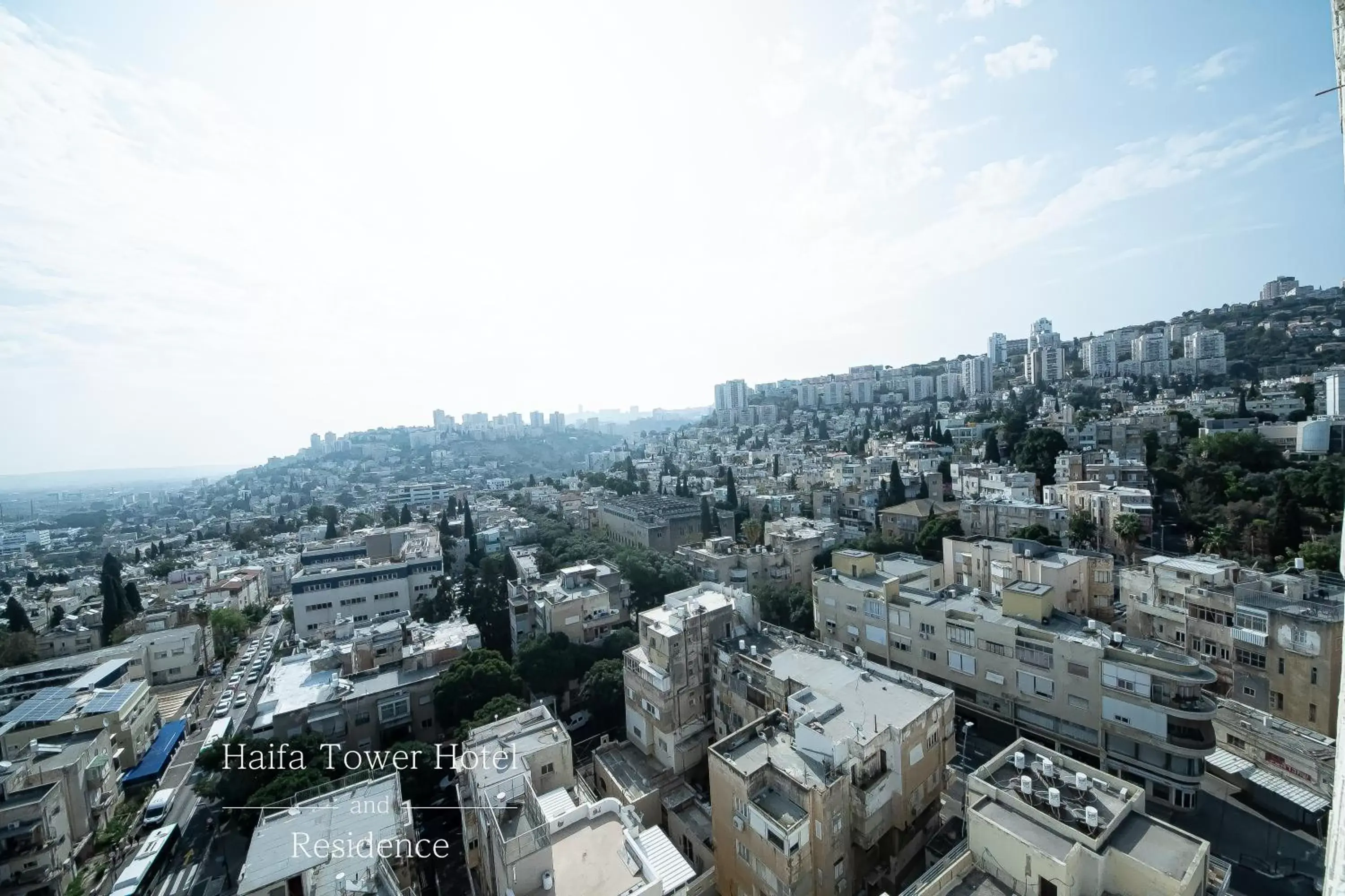 View (from property/room) in Haifa Tower Hotel - מלון מגדל חיפה View (from property/room) in Haifa Tower Hotel - מלון מגדל חיפה