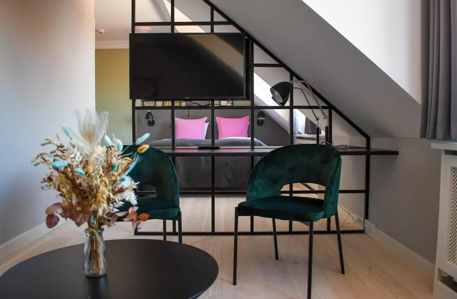 Living room in Hotel Fredensborg Store Kro