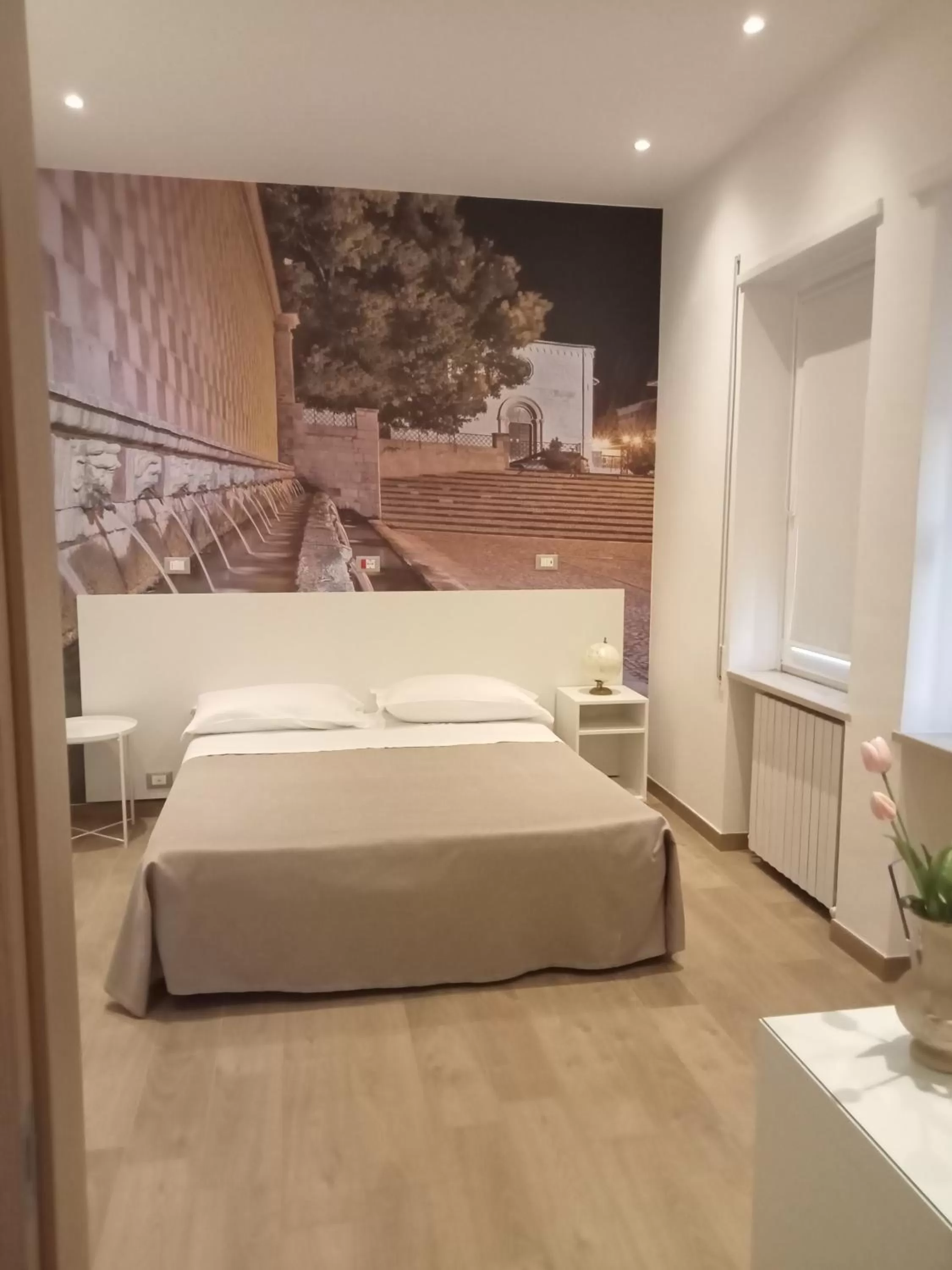 Bed in Hotel Porta Rivera