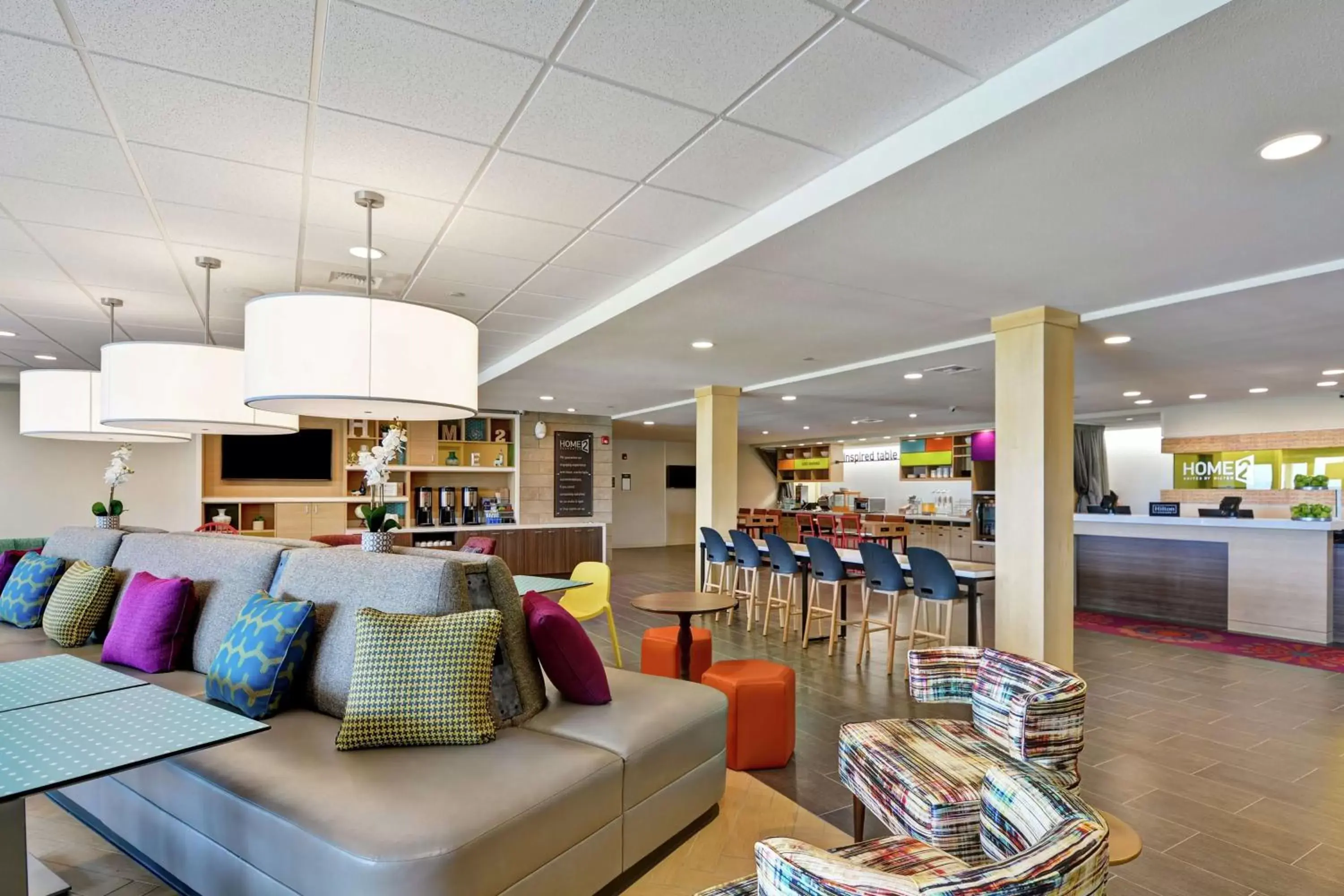 Lobby or reception in Home2 Suites By Hilton Helena