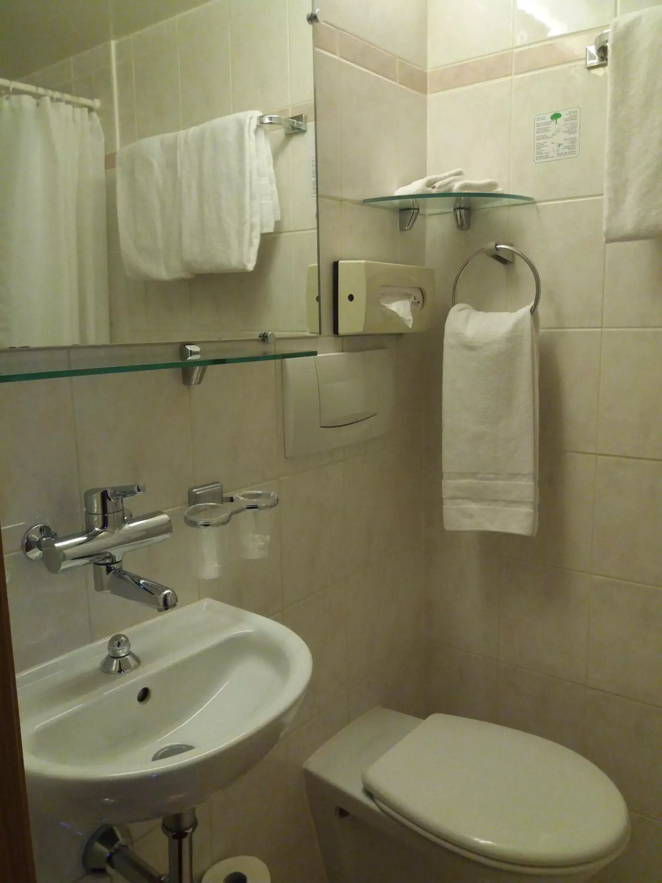 Shower, Bathroom in Hôtel Astoria