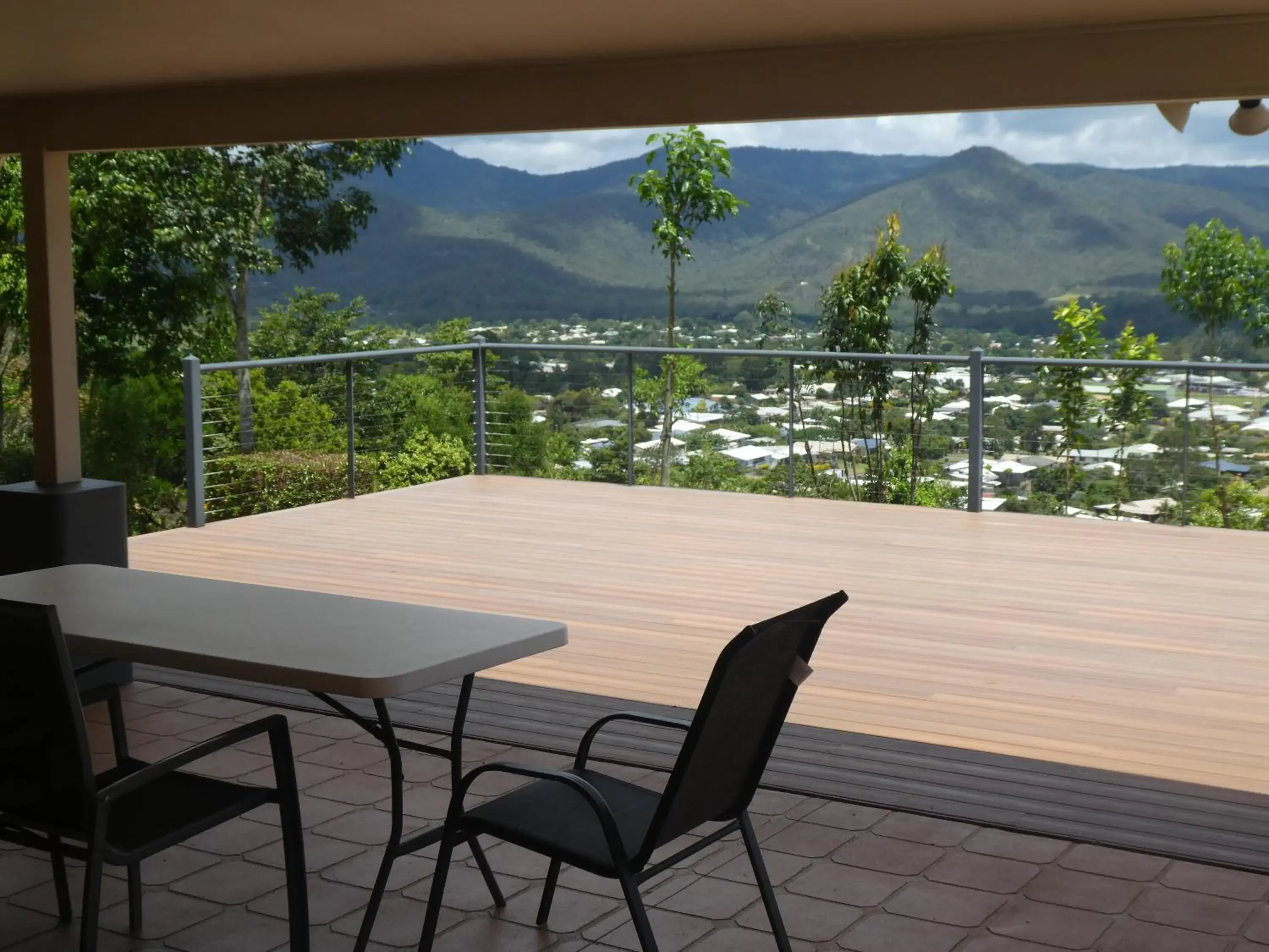 View (from property/room), Balcony/Terrace in The Summit Rainforest Retreat