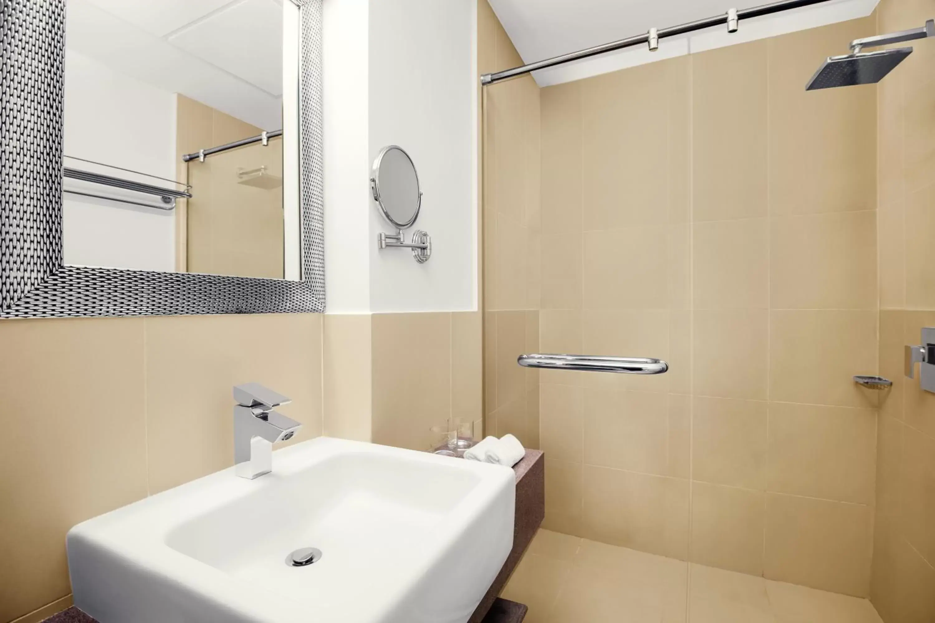 Shower, Bathroom in Adagio Premium Dubai Al Barsha