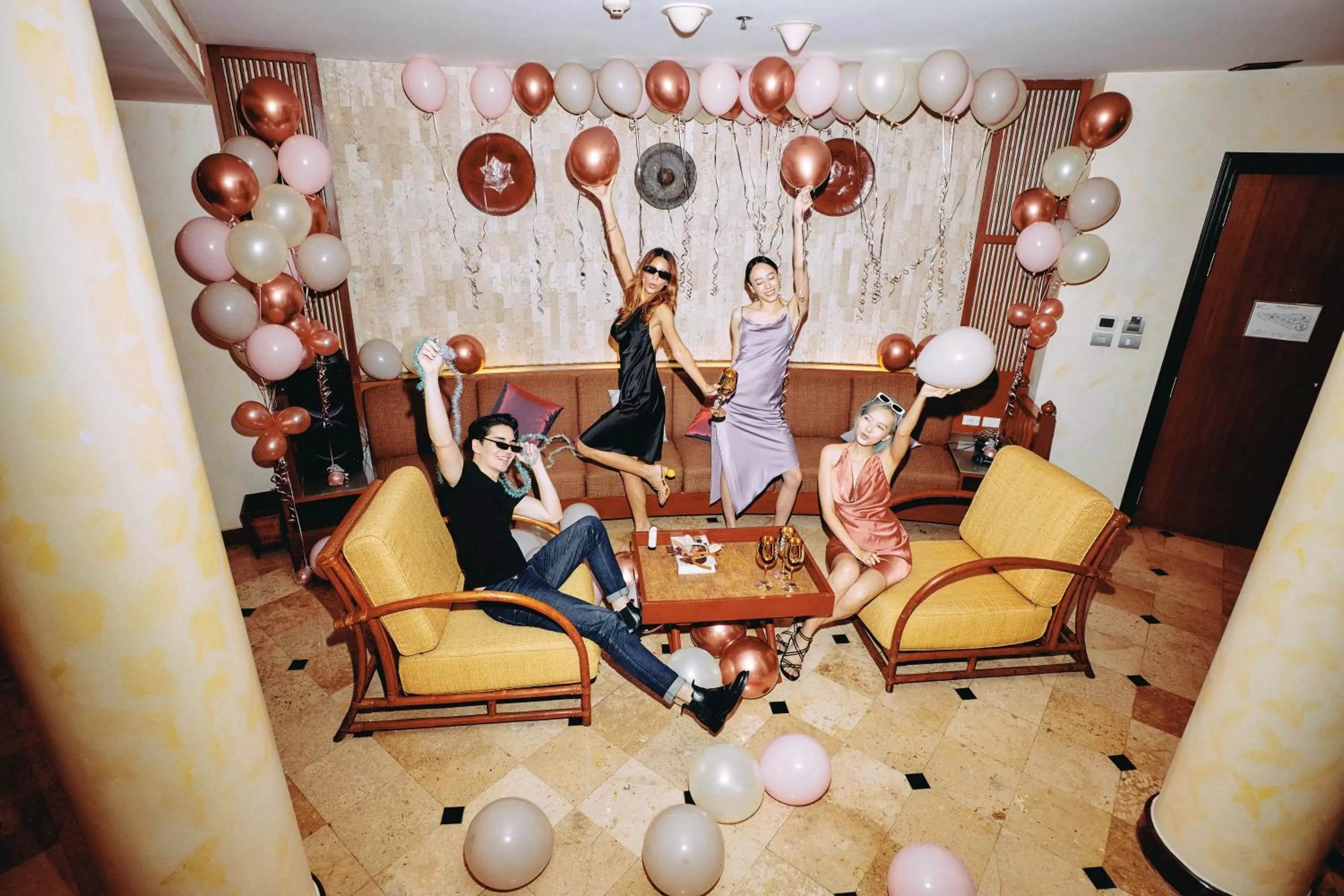 Living room in The Davis Bangkok