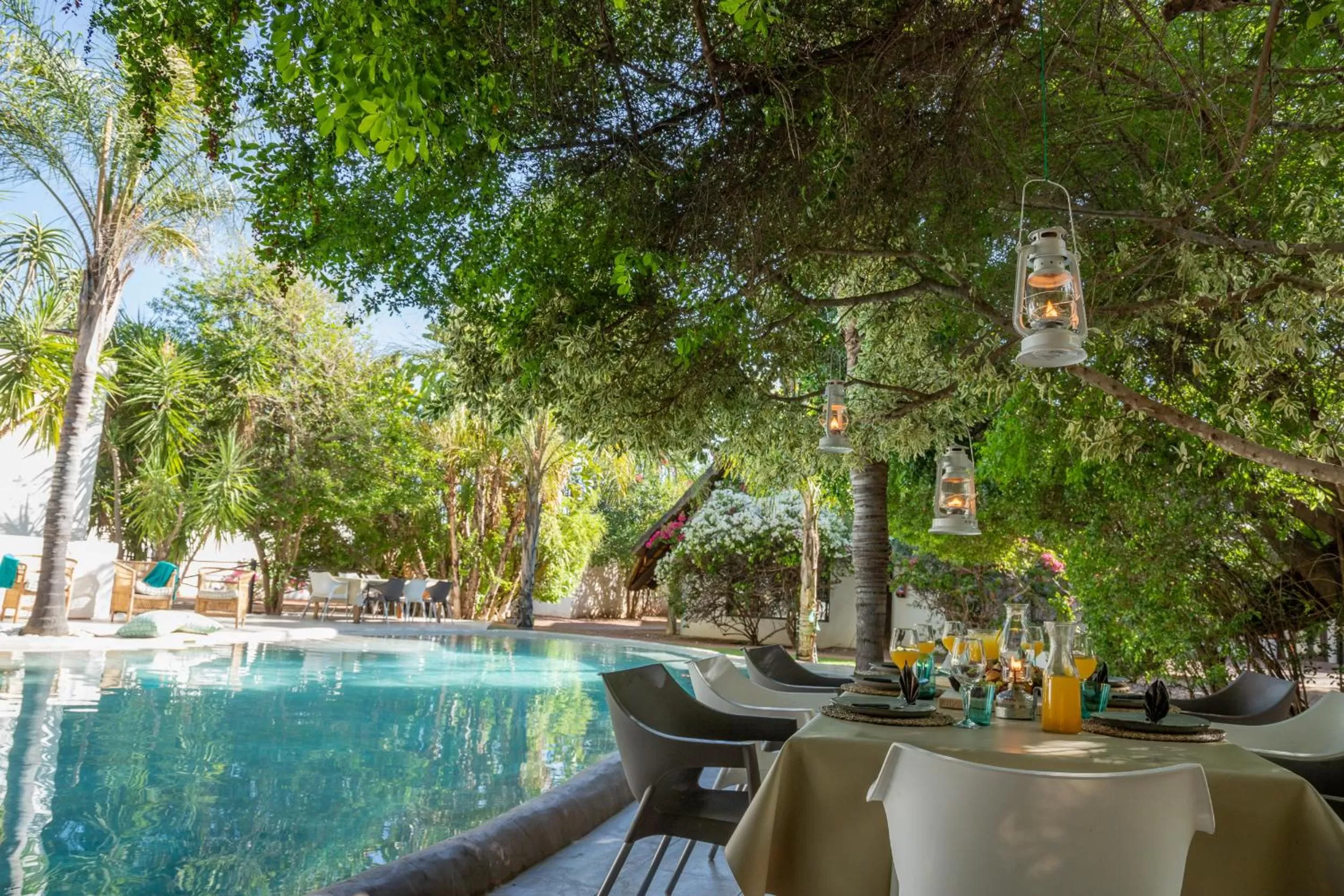 Restaurant/places to eat in Out of Africa Town Lodge