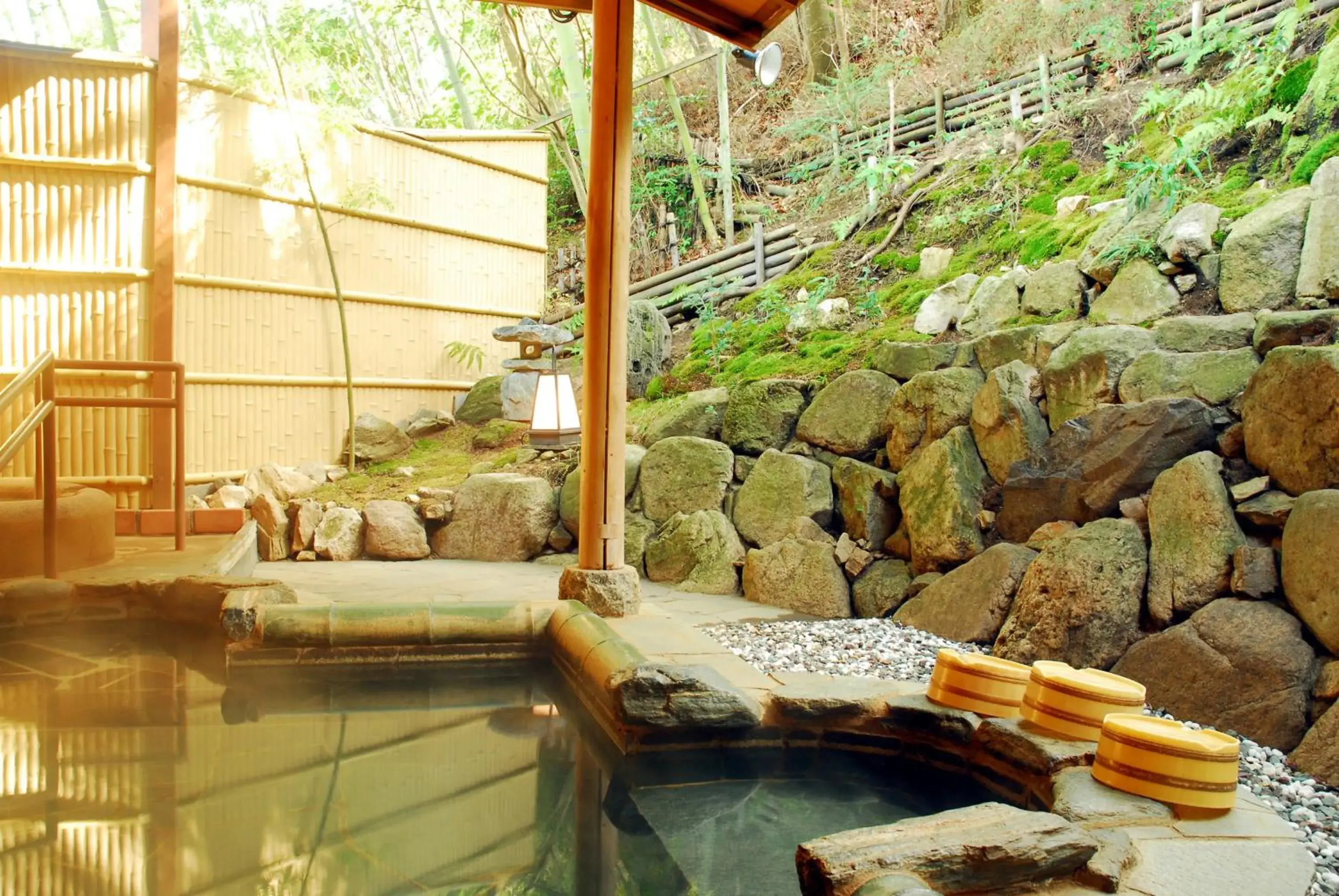 Hot Spring Bath in Arima Onsen Taketoritei Maruyama Ryokan