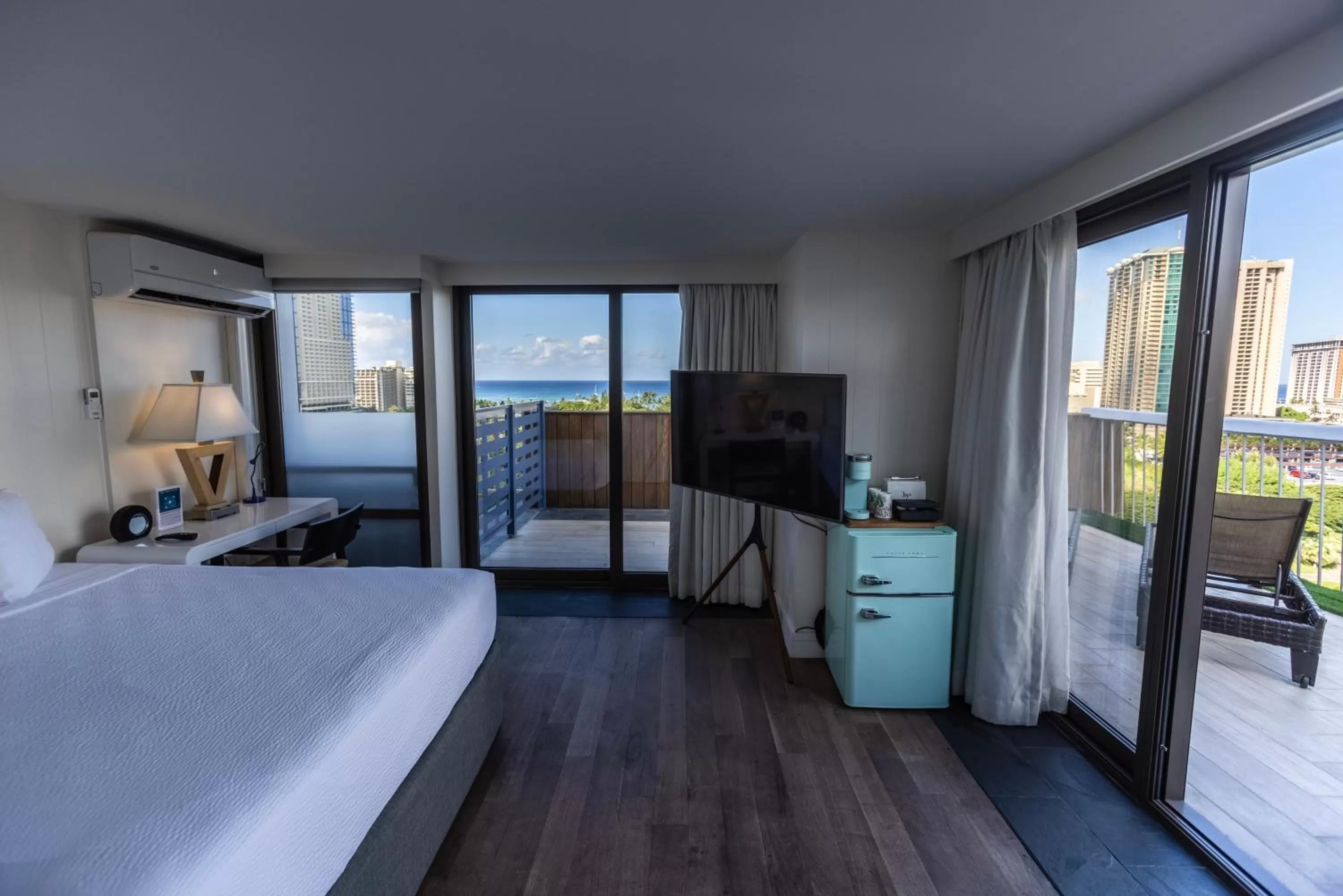 Bed in Hotel La Croix