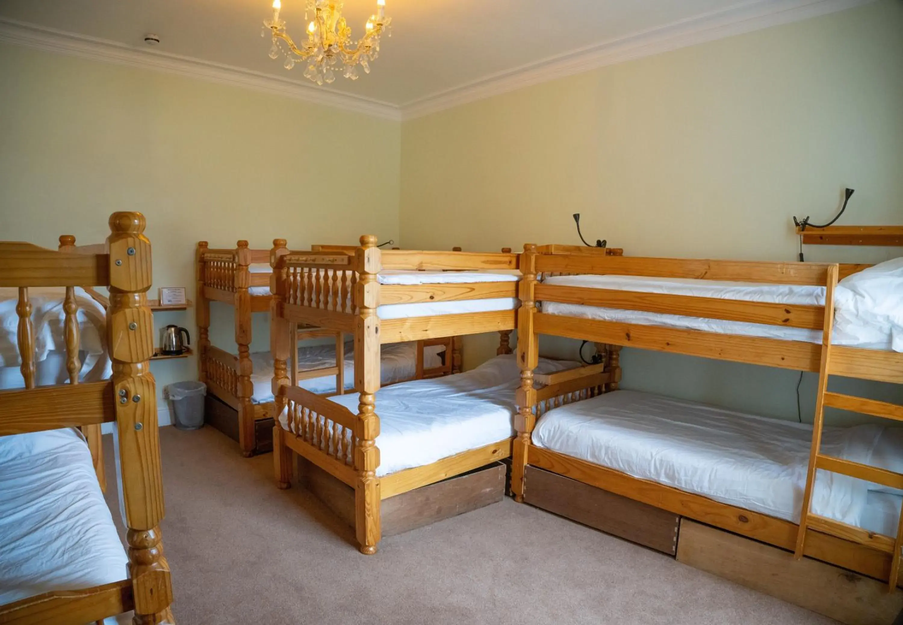 Bedroom, Bunk Bed in Llandudno Hostel